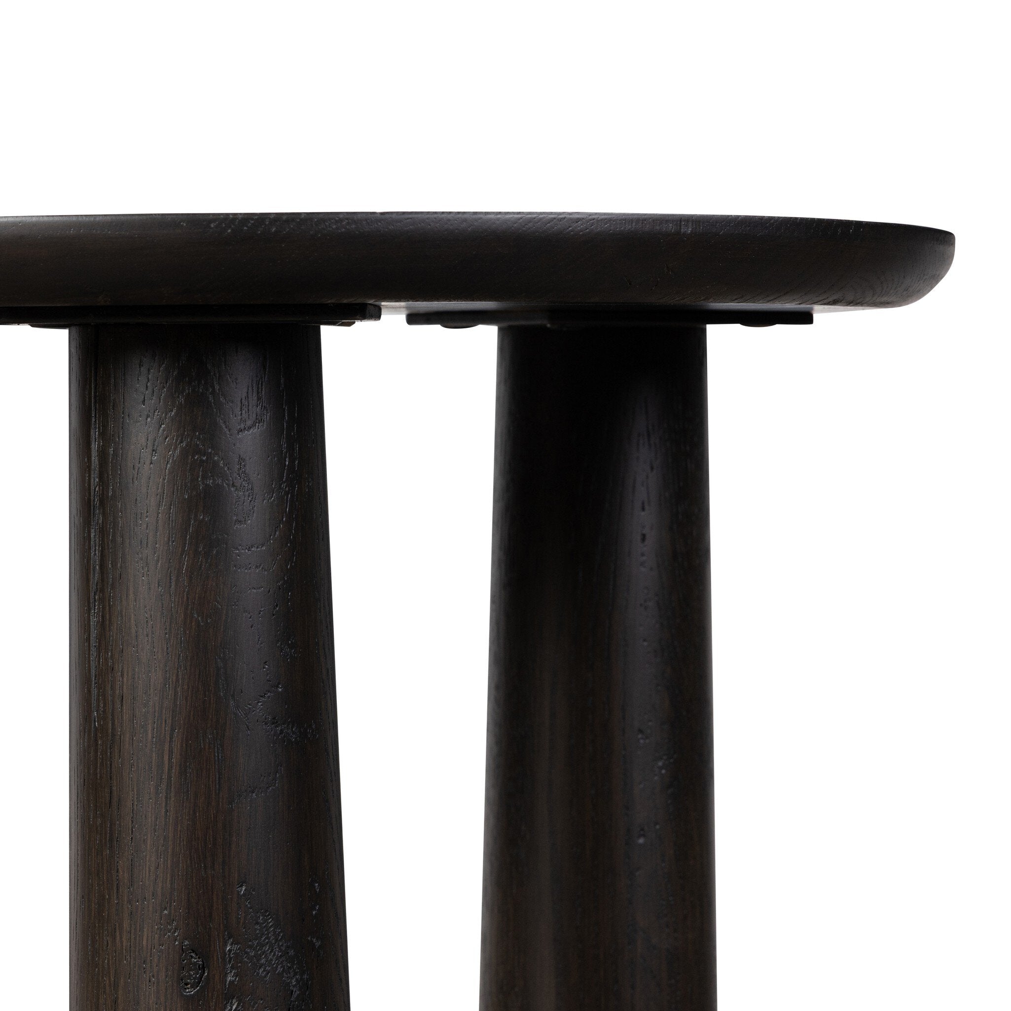 Four Hands Cooper Nesting End Table — Smoked Black