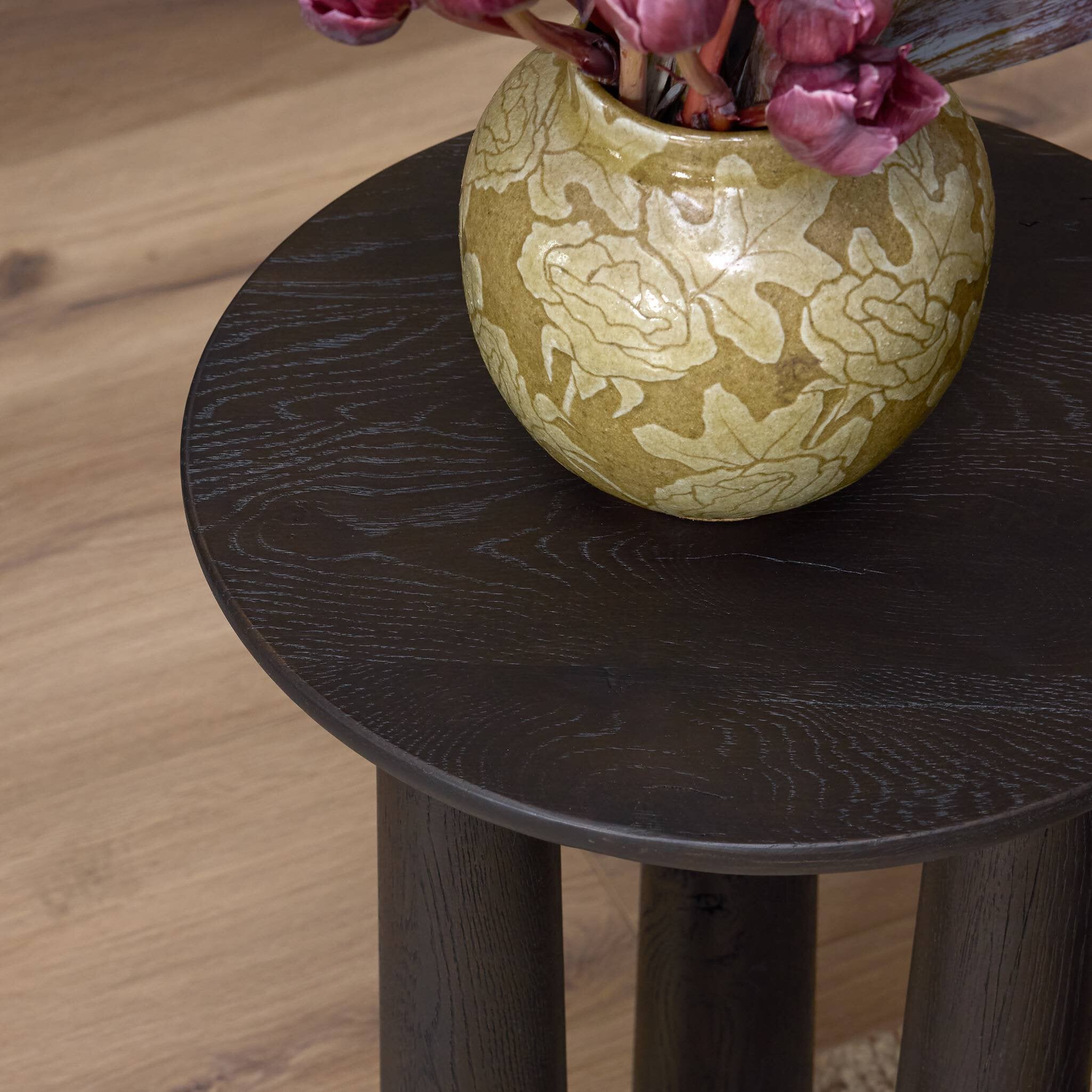 Four Hands Cooper Nesting End Table — Smoked Black