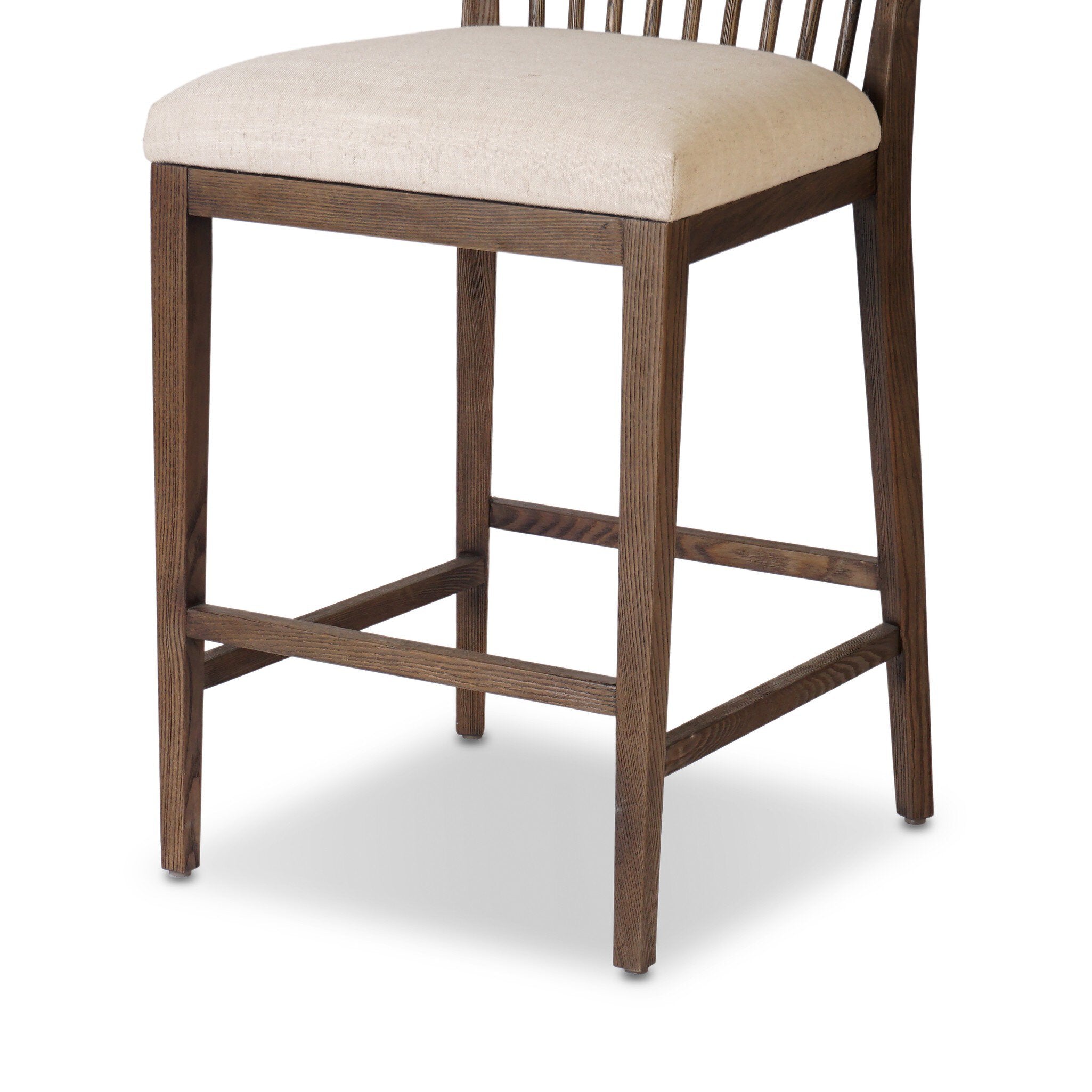 Four Hands Tullio Counter Stool — Savoy Parchment-Drifted Ash-Counter