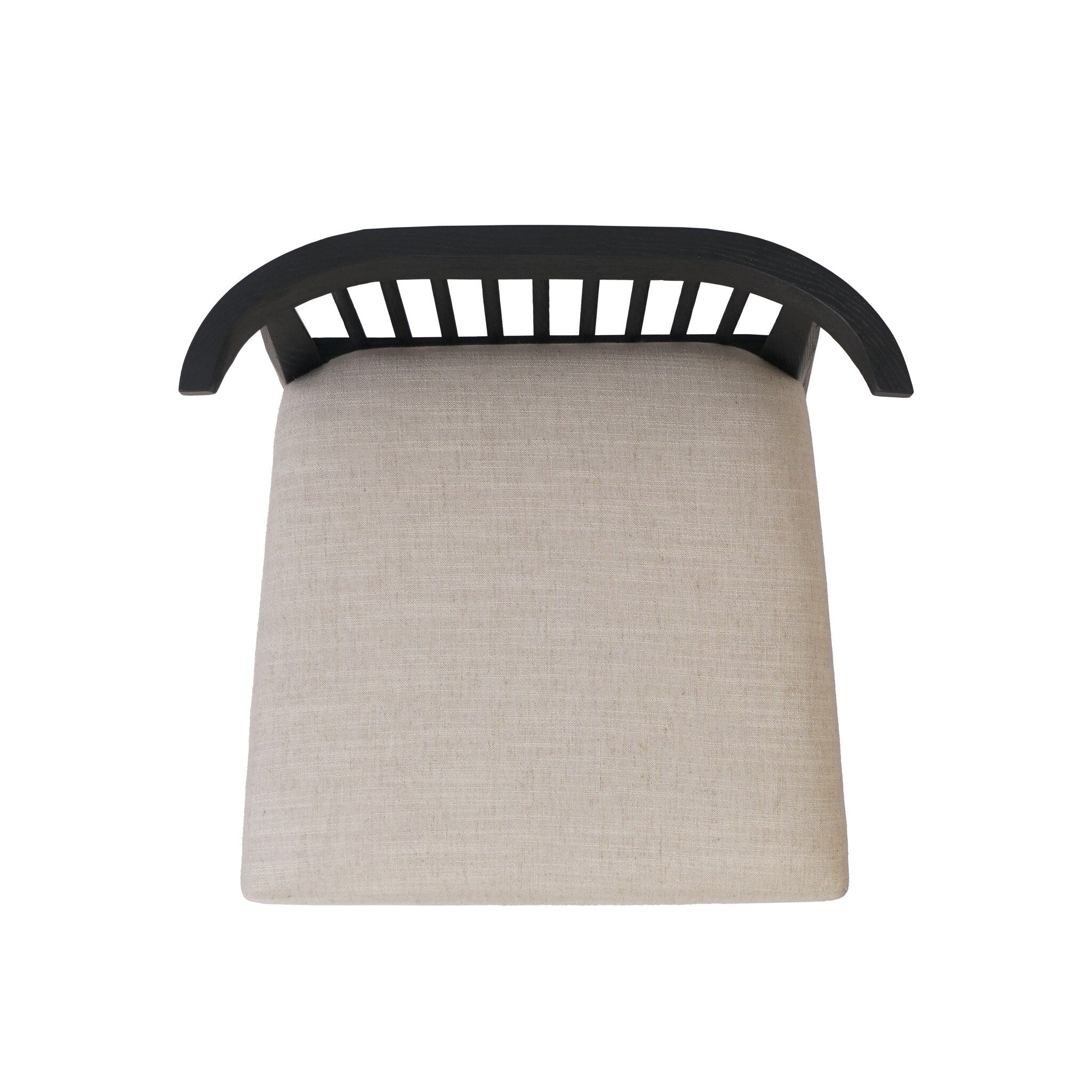 Four Hands Tullio Counter Stool — Savoy Parchment-Black Ash-Counter