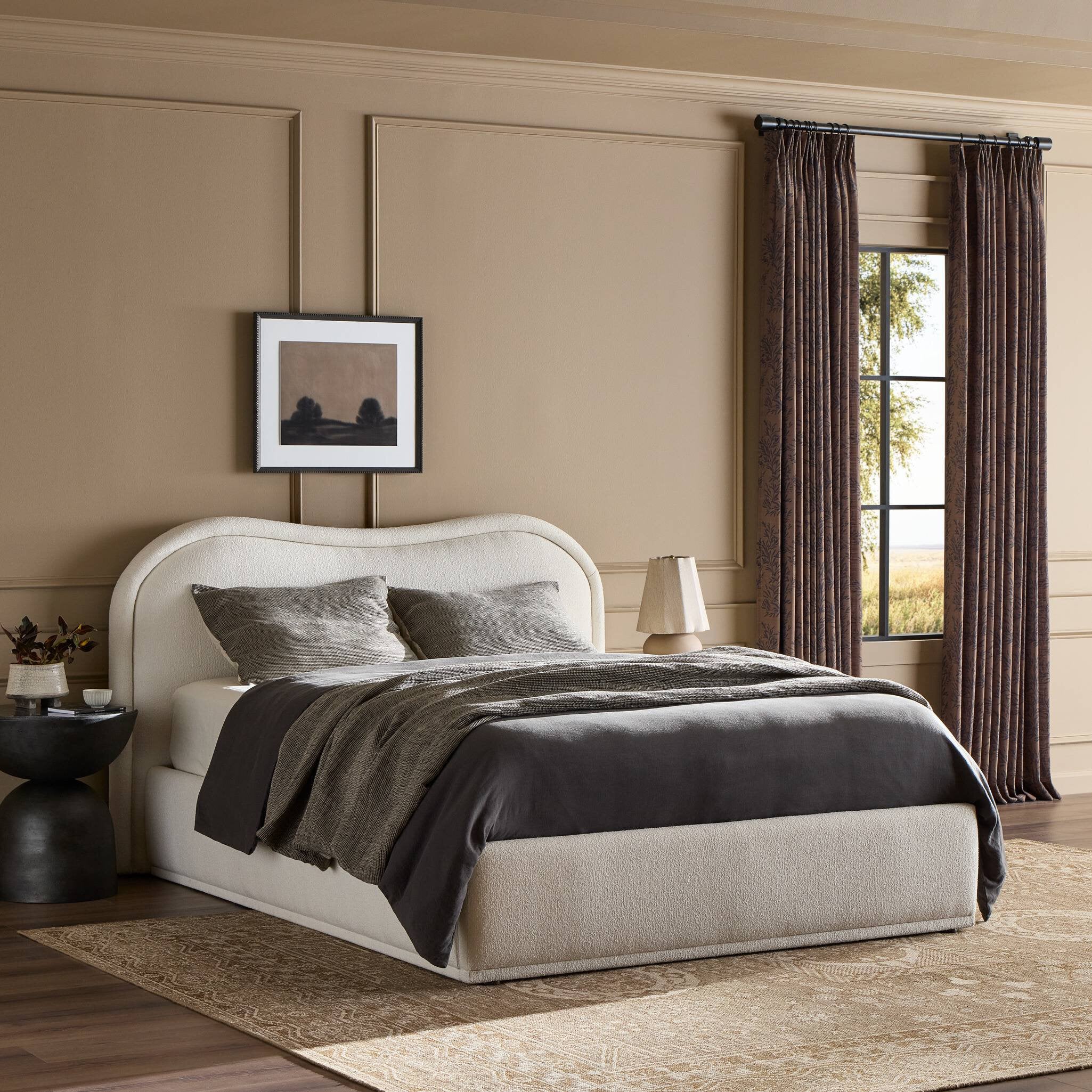 Four Hands Julia Bed — Fayette Cloud-Queen