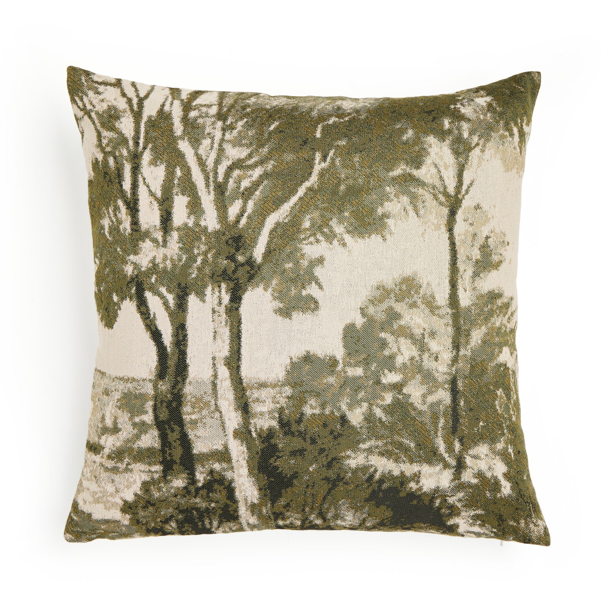 Four Hands Toile Pillow — Toile Moss-24"x24"
