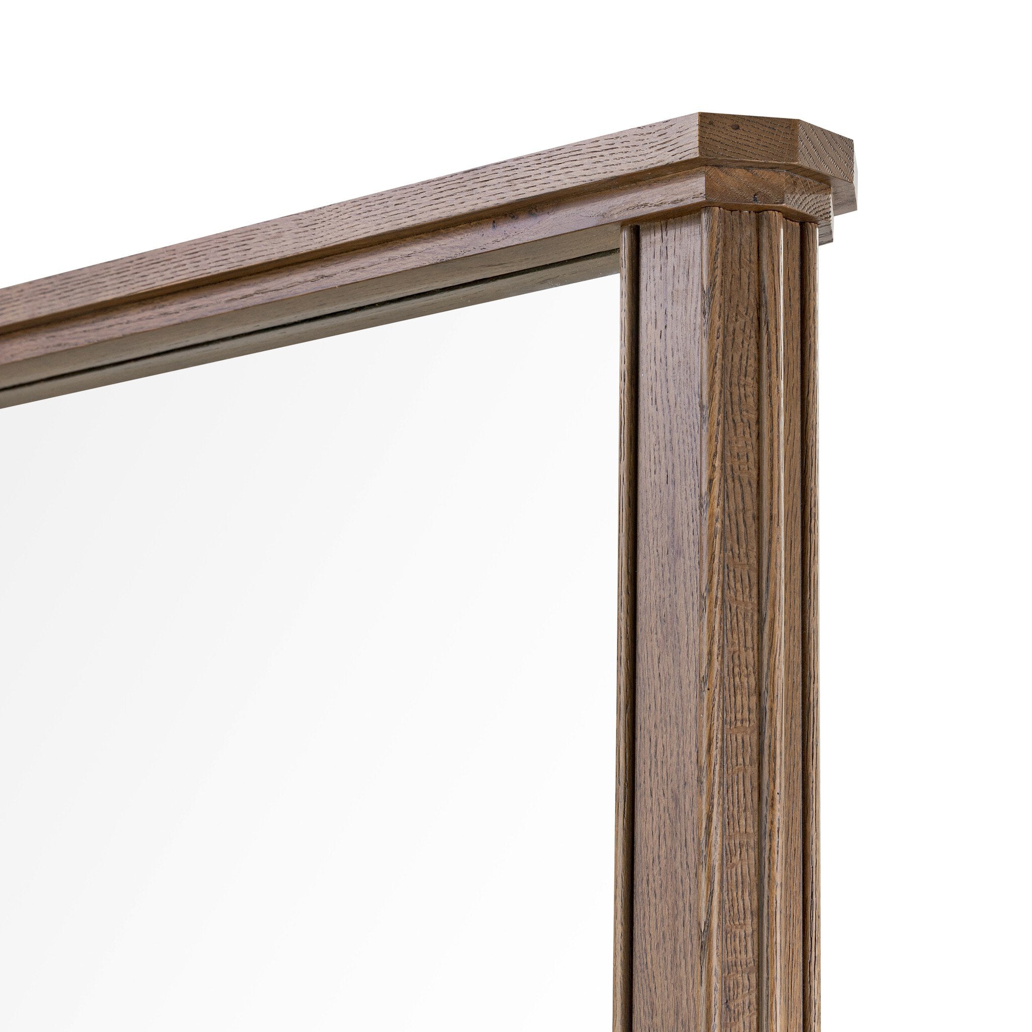Four Hands Kish Mirror — Umber Oak Solid