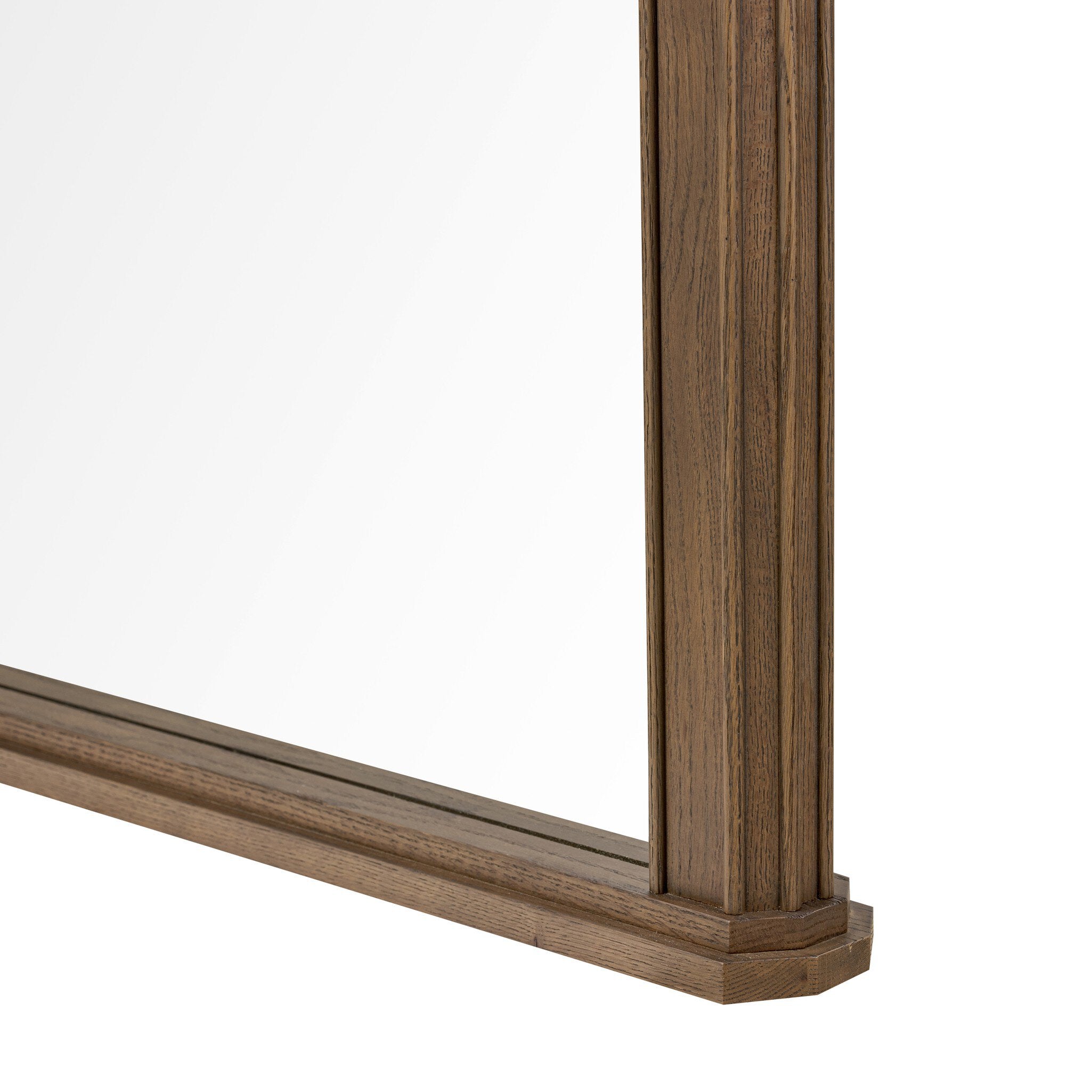 Four Hands Kish Mirror — Umber Oak Solid