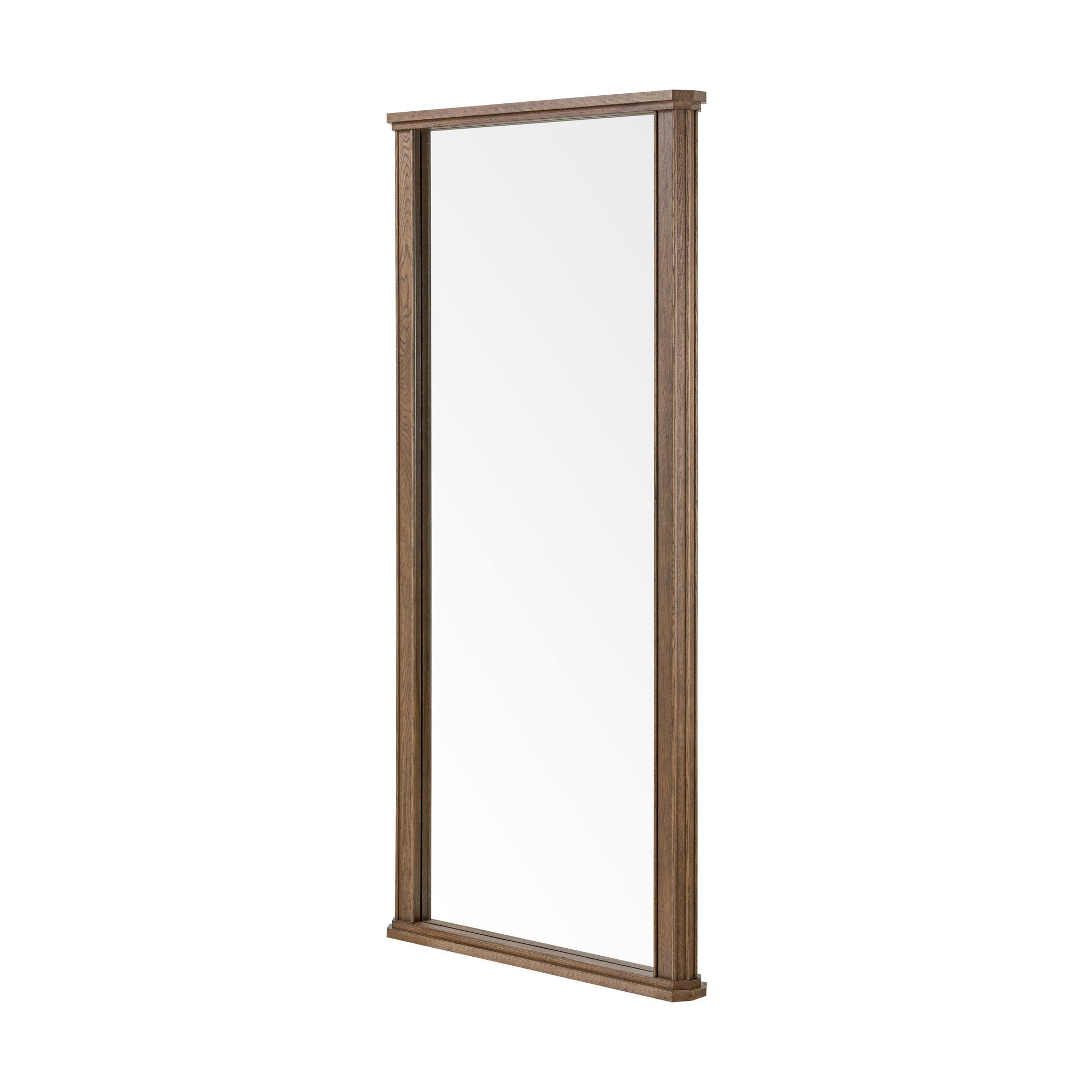 Four Hands Kish Mirror — Umber Oak Solid