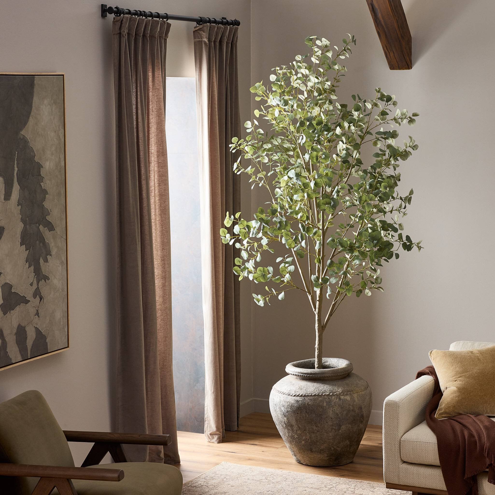 Four Hands Faux Eucalyptus Tree — Faux Eucalyptus Tree-9'