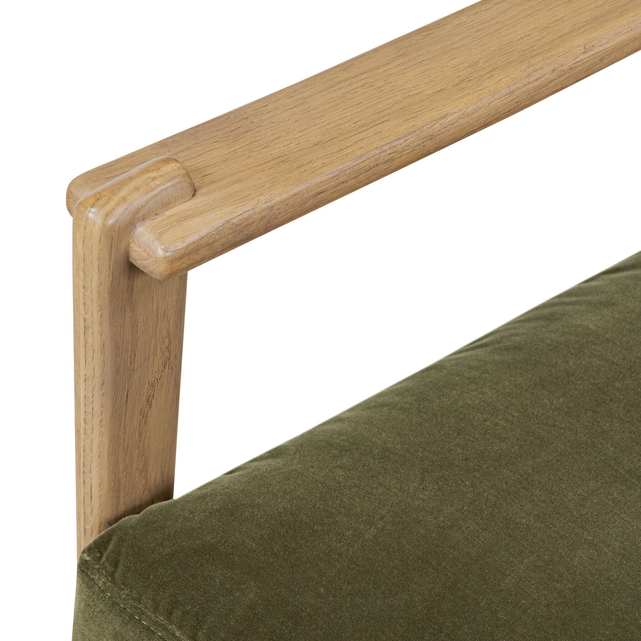 Four Hands Barwin Chair — Surrey Olive-Aged Natural Oak-Natural Paper Cord - 4mm