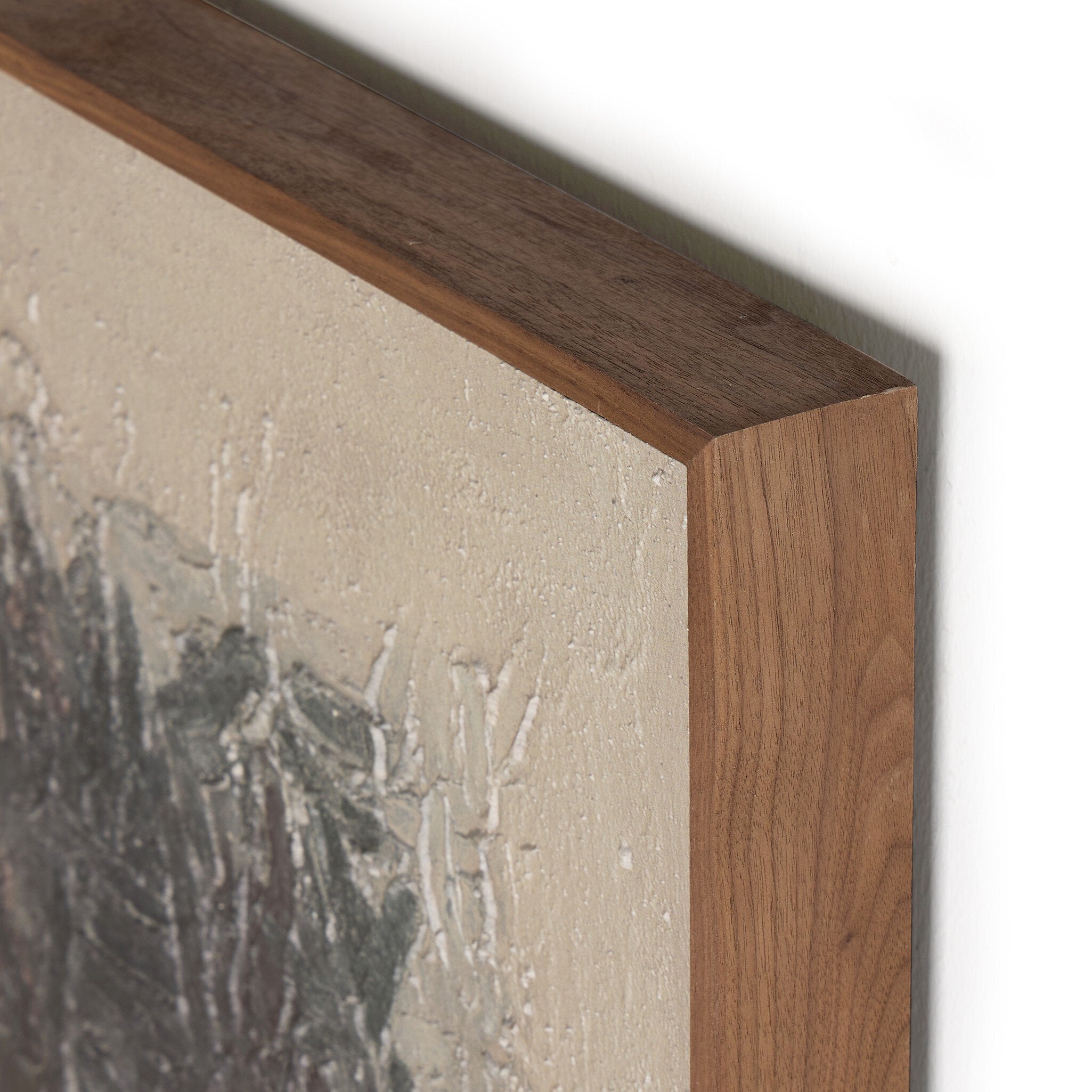 Four Hands Into The New No. 2 by Tyler Guinn — 250877-002 - 32.0x32.0-Rustic Walnut Floater-Medium