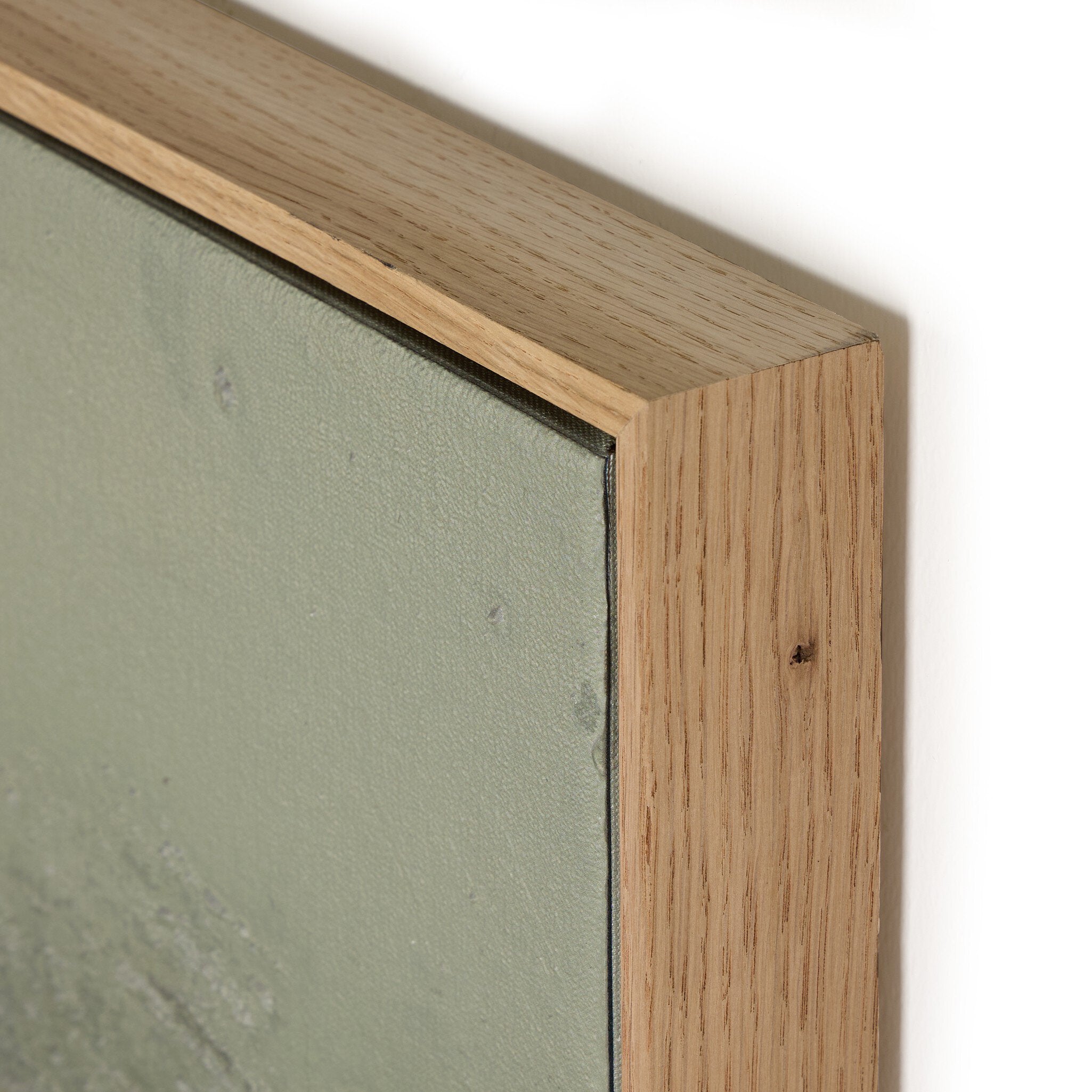 Four Hands Knowledge Of The Stream by Tyler Guinn — 250878-004 - 72.0x48.0-Vertical Grain White Oak Floater-Statement