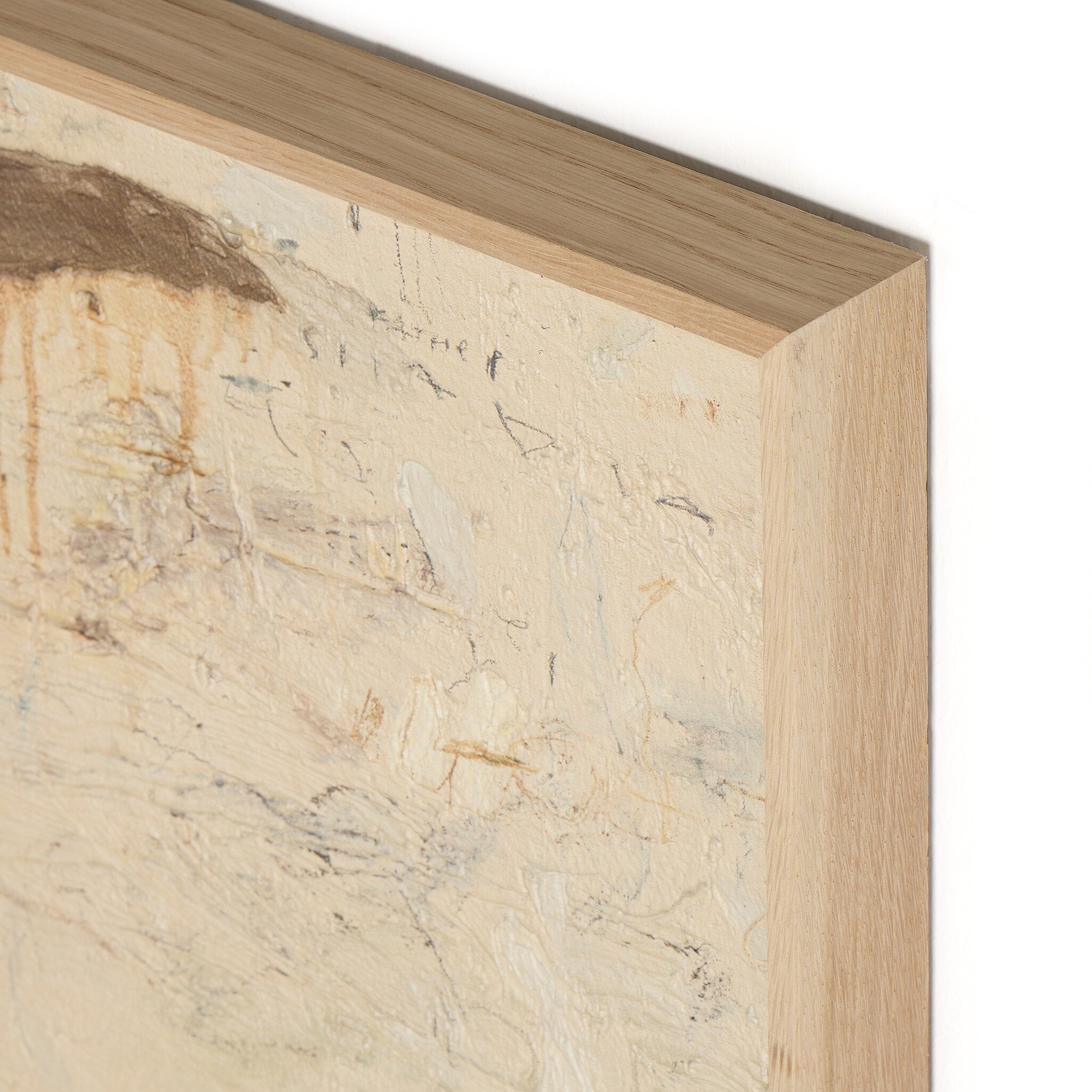 Four Hands What We Learned On The Mountain by Tyler Guinn — 250881-003 - 48.0x38.5-Vertical Grain White Oak Floater-Extra Large