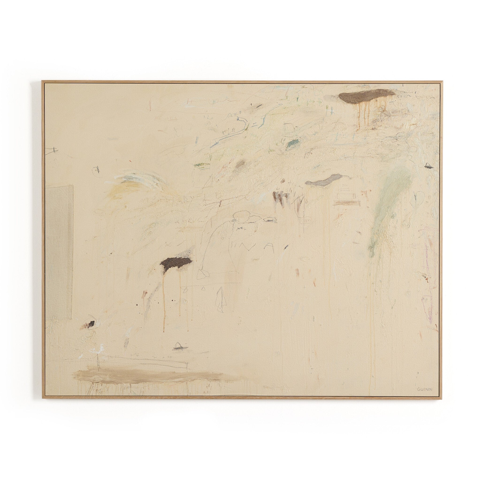 Four Hands What We Learned On The Mountain by Tyler Guinn — 250881-003 - 48.0x38.5-Vertical Grain White Oak Floater-Extra Large