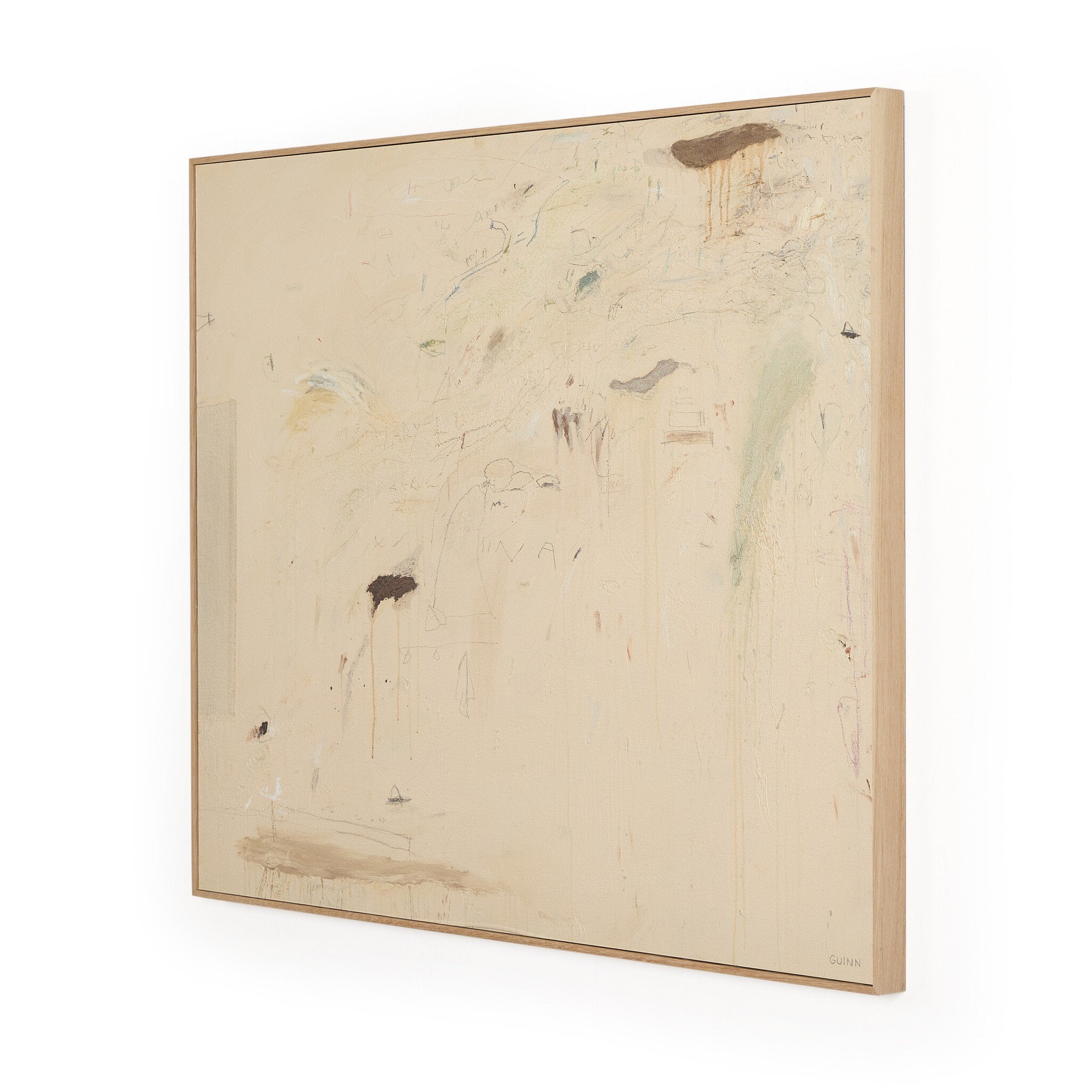 Four Hands What We Learned On The Mountain by Tyler Guinn — 250881-003 - 48.0x38.5-Vertical Grain White Oak Floater-Extra Large