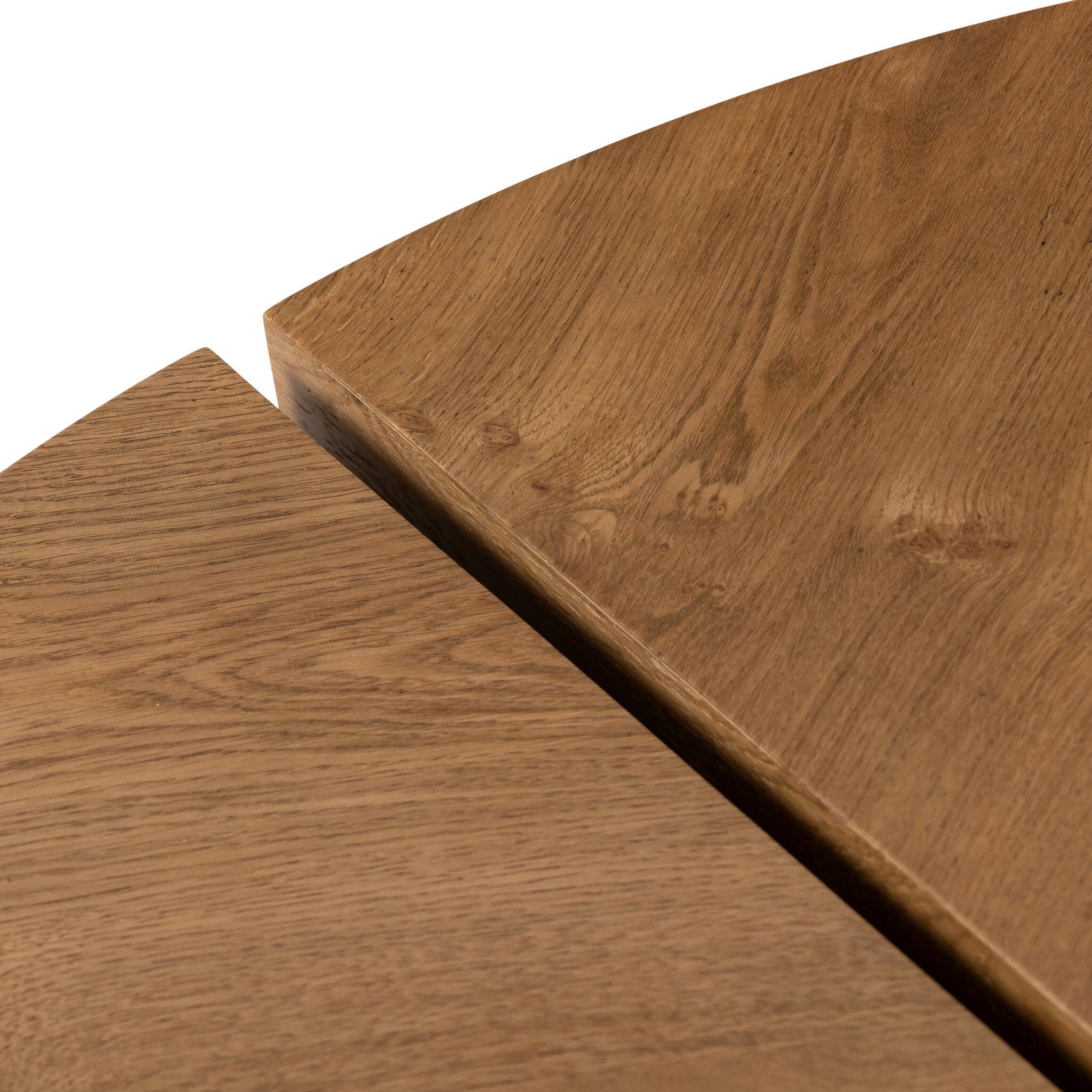 Four Hands Rue Coffee Table — Barley Medium Burl Oak-Barley Medium Burl Oak Solid