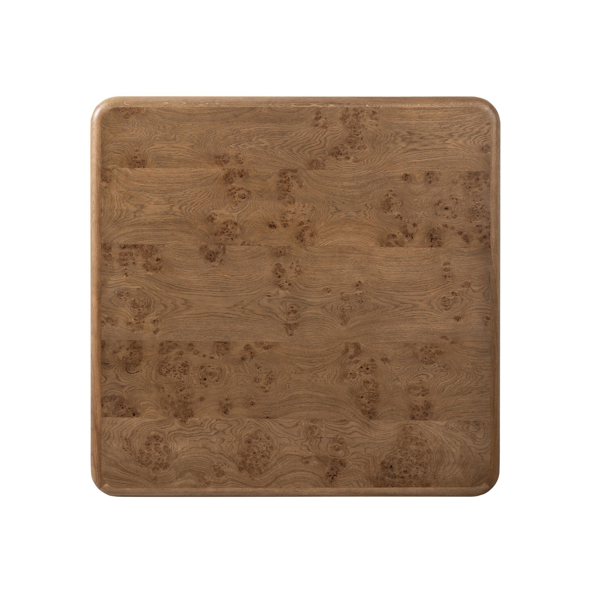 Four Hands Talessi Square Coffee Table — Wheat Medium Burl Oak-Wheat Medium Burl Oak Solid
