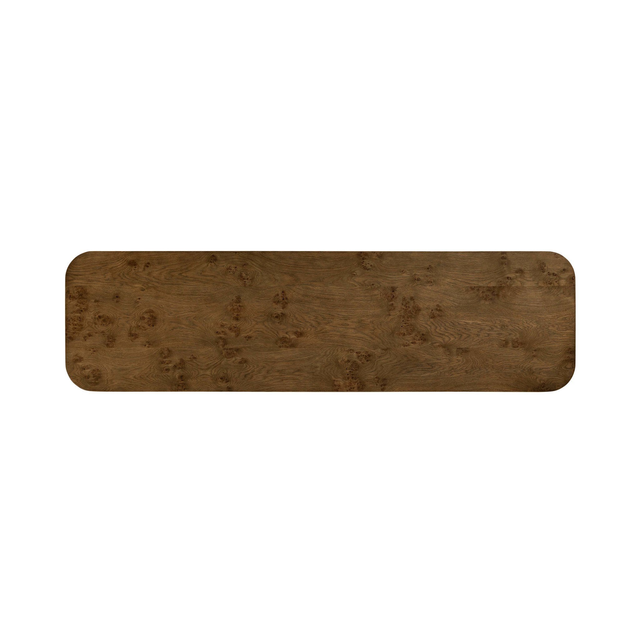Four Hands Morley Sideboard — Rye Medium Burl Oak Veneer-Rye Medium Burl Oak