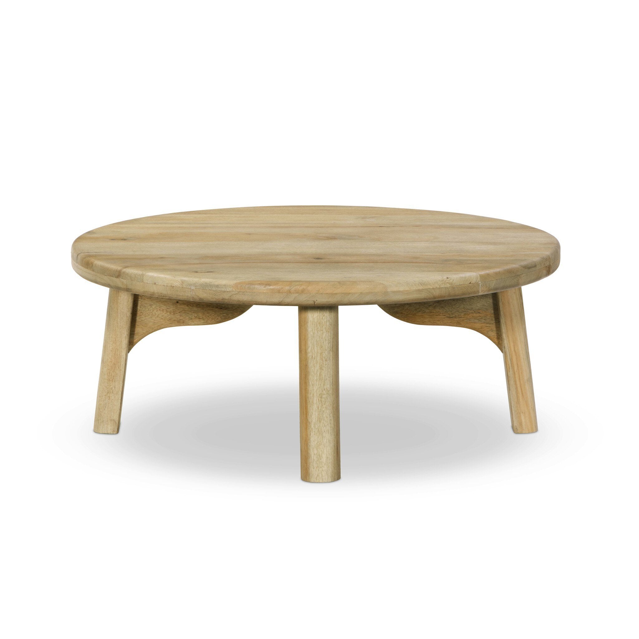 Four Hands Daley Coffee Table — Light Natural Mango