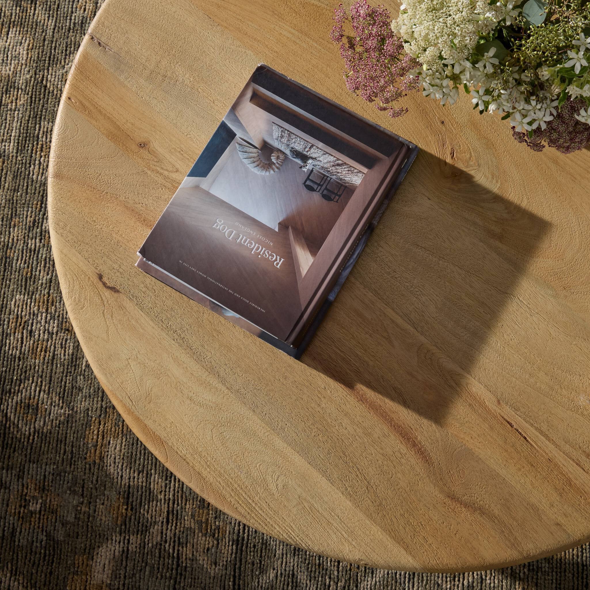 Four Hands Daley Coffee Table — Light Natural Mango
