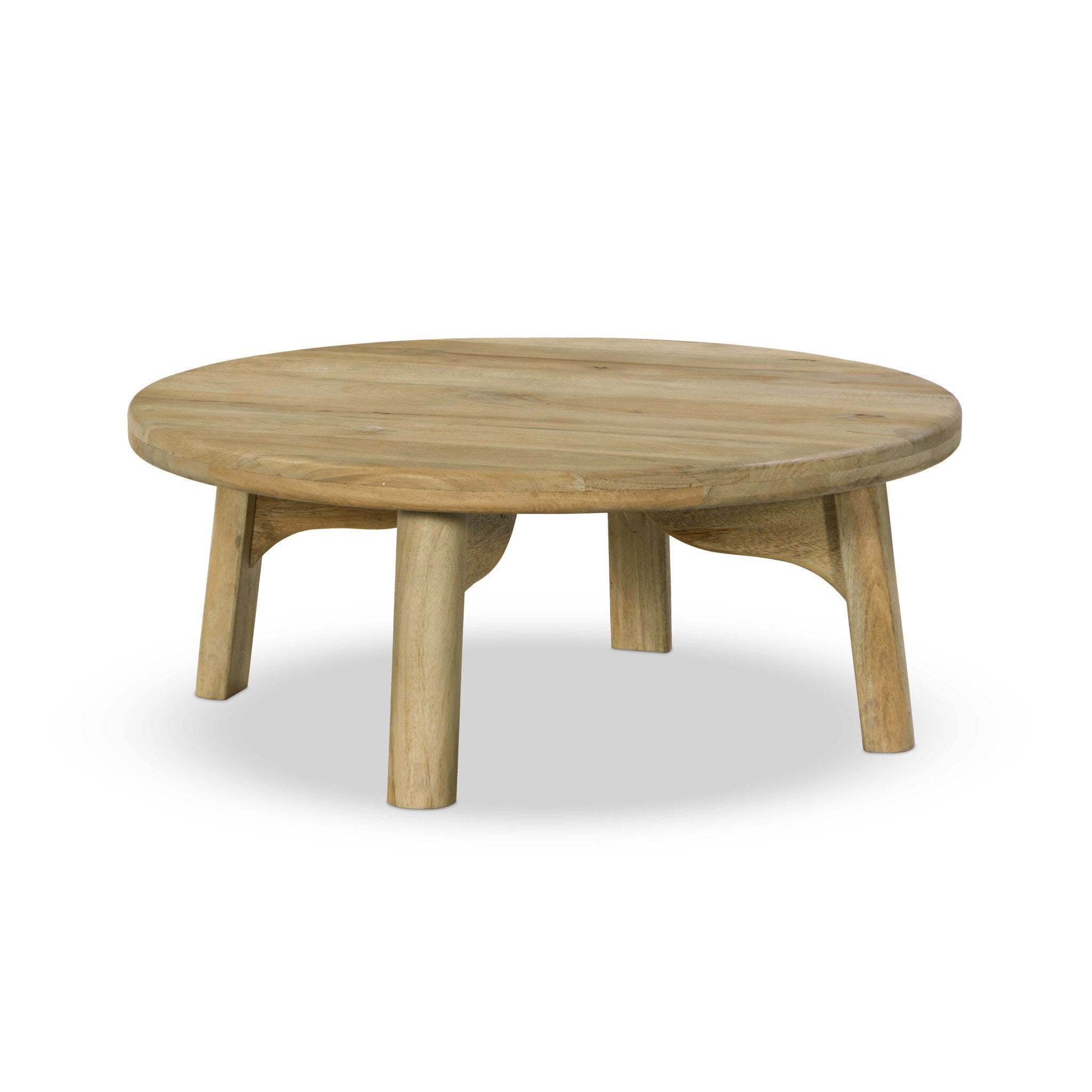 Four Hands Daley Coffee Table — Light Natural Mango