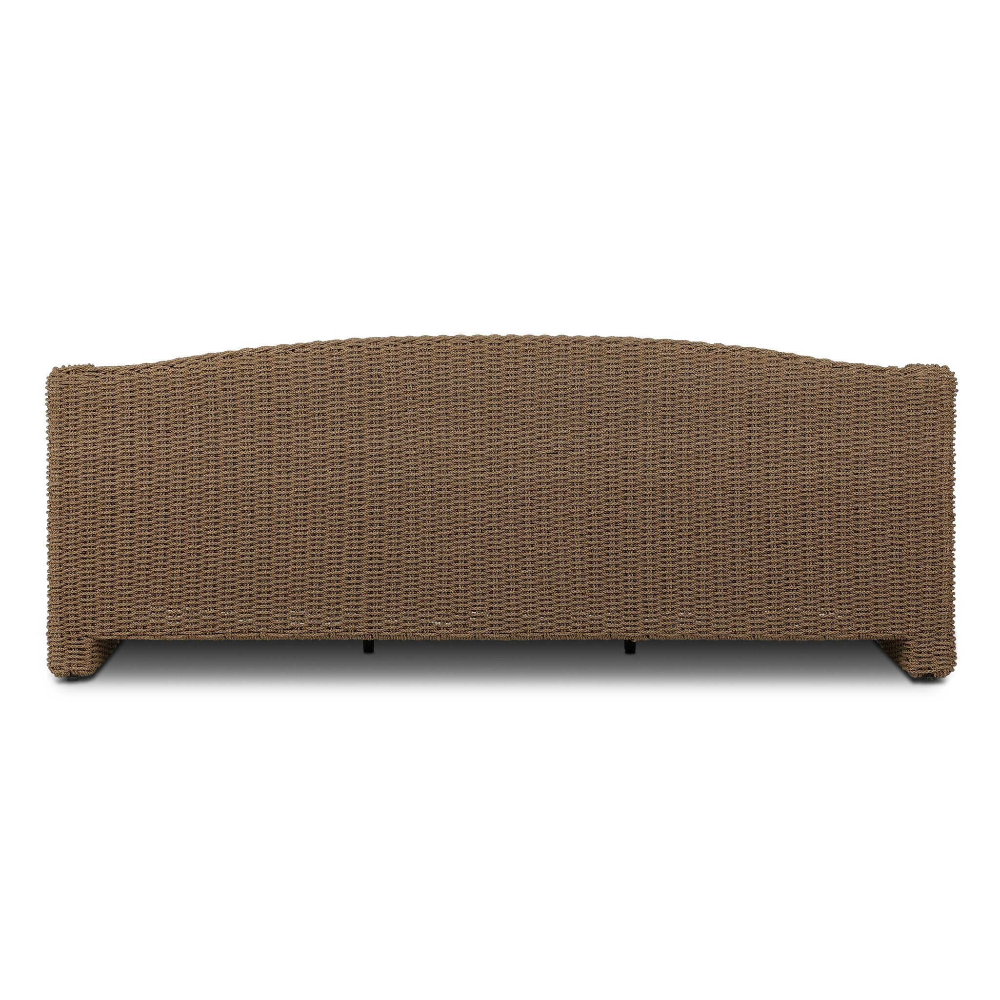 Four Hands Marina Outdoor Sofa — Alessi Linen-Twisted Umber