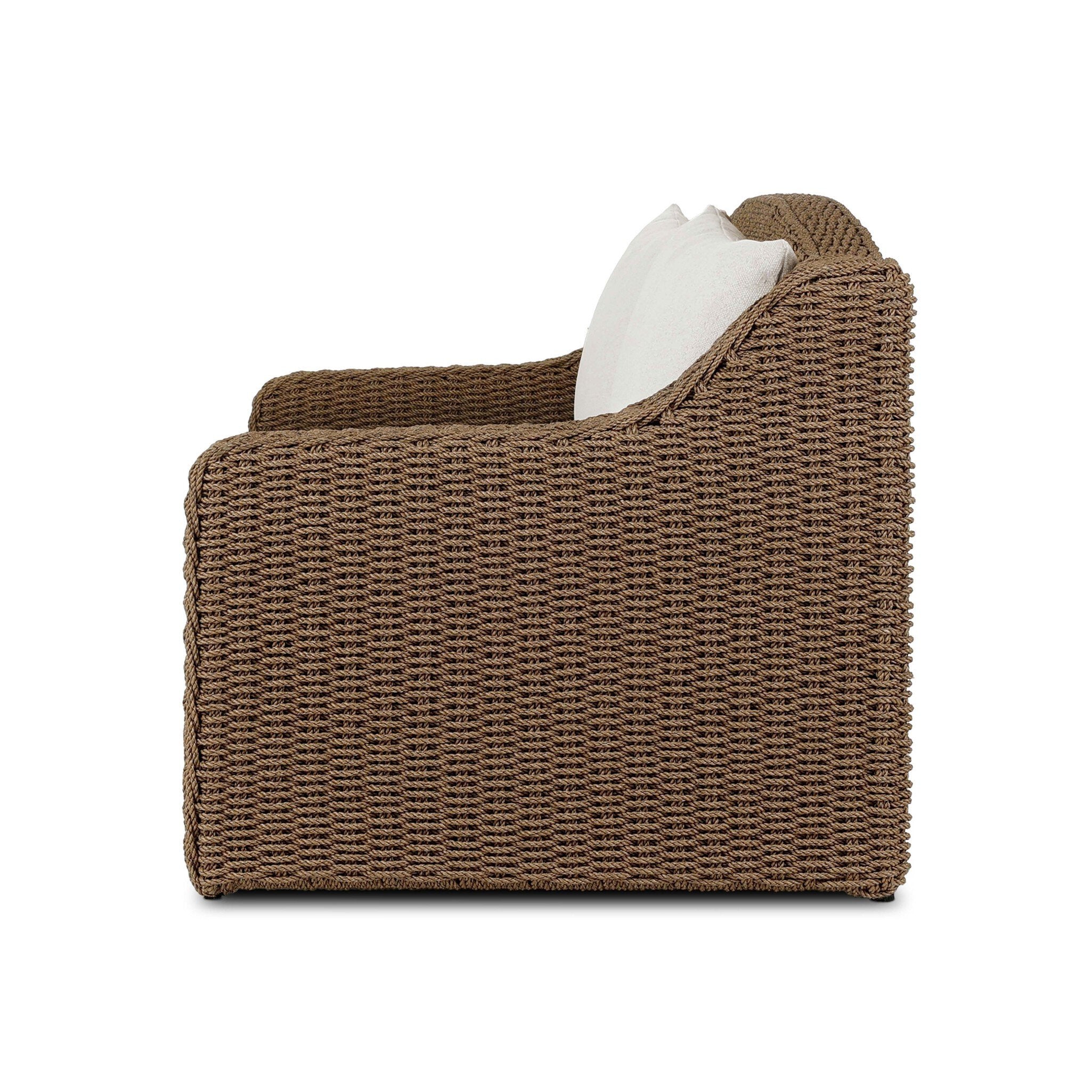 Four Hands Marina Outdoor Sofa — Alessi Linen-Twisted Umber