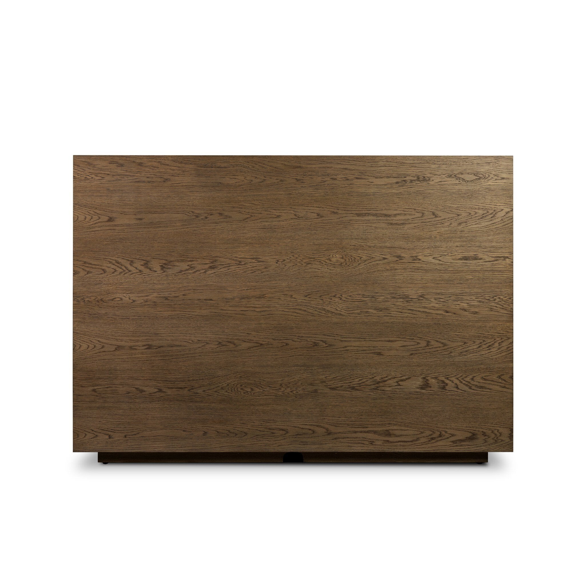 Four Hands Salta Bed — Brown Oak Thin Oyster-Brown Oak Thick Veneer-Brown Oak Solid-Queen