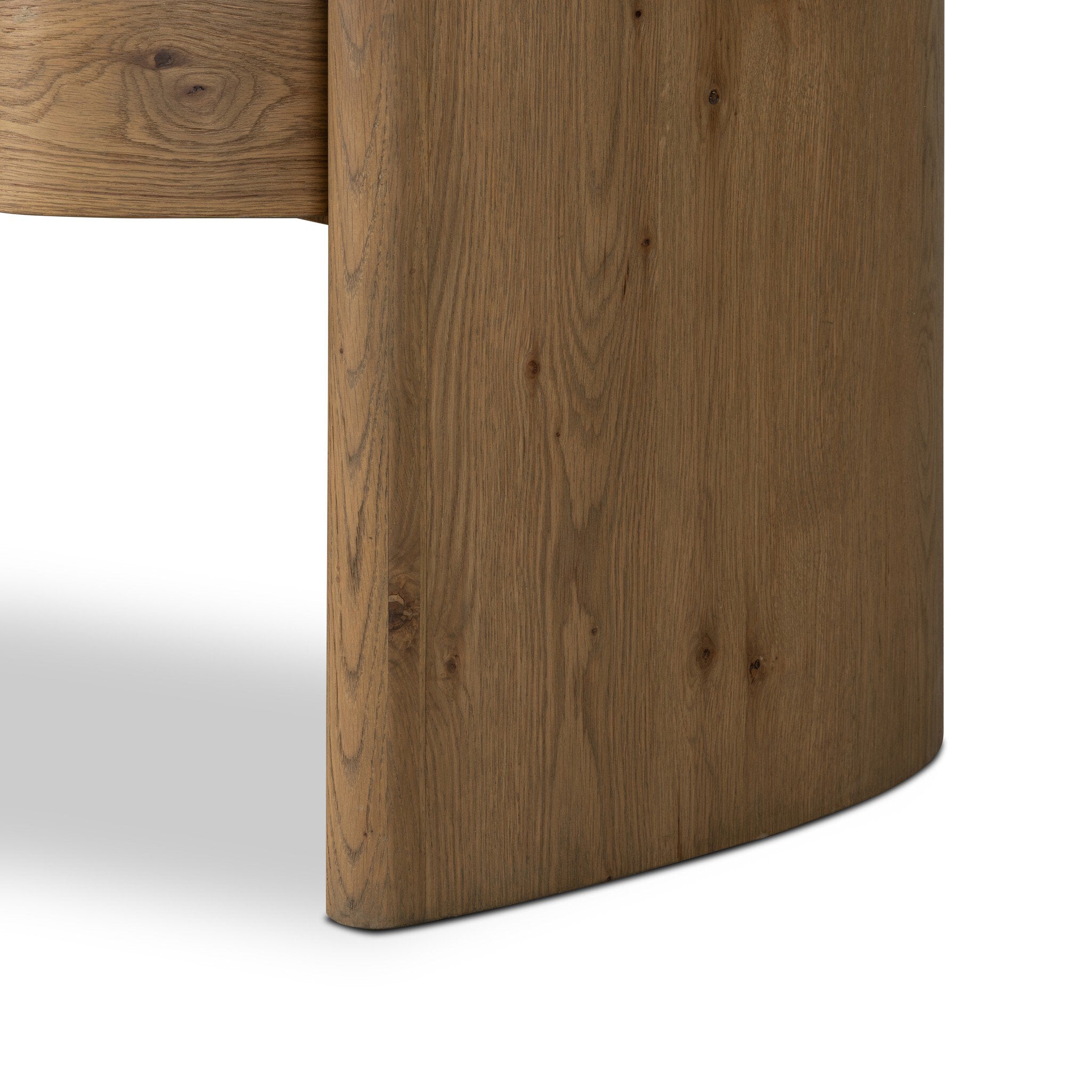 Four Hands Roan Desk — Aged Smoked Oak-Aged Smoked Oak Veneer-Oil Rubbed Bronze
