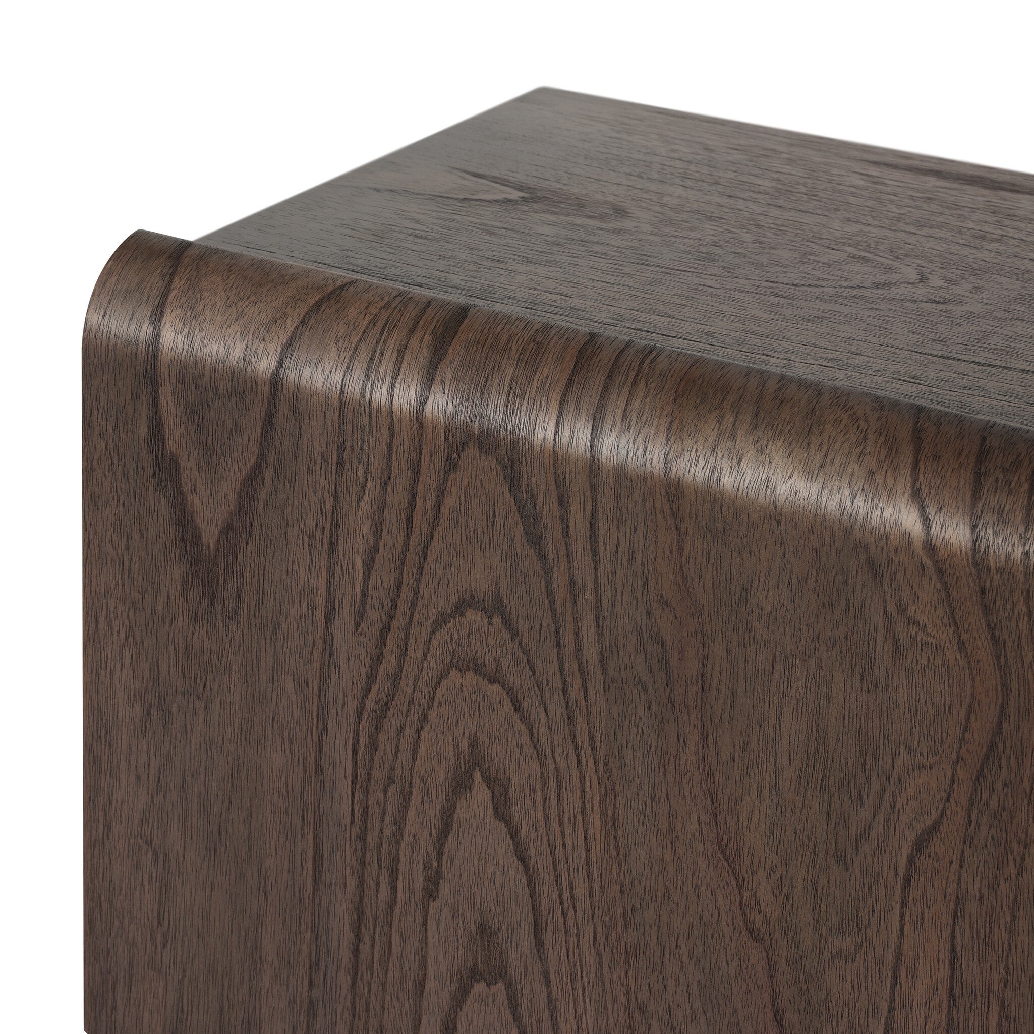 Four Hands Arlet Sideboard — Stained Saddle Brown Mindi Veneer-Stained Saddle Brown Mindi