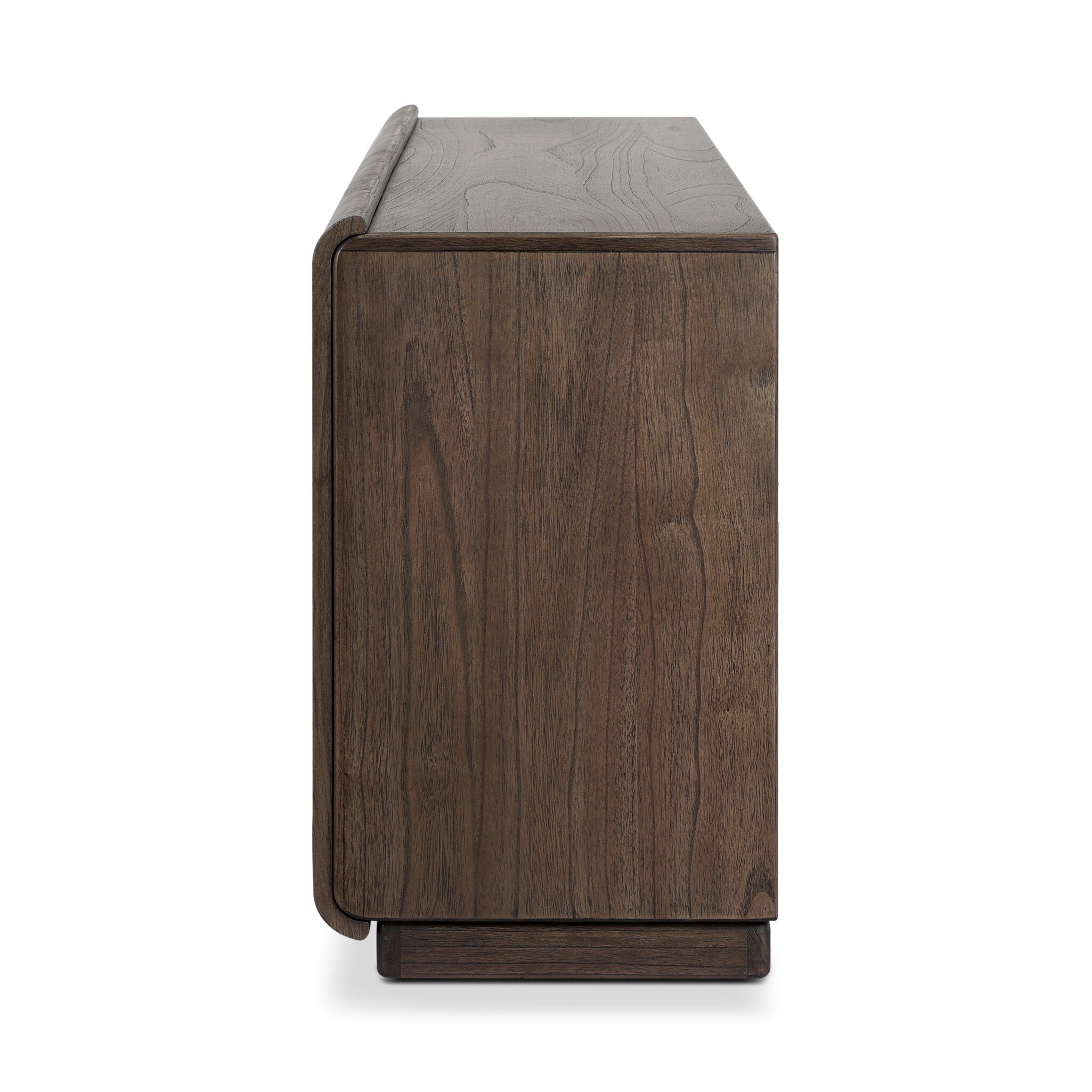 Four Hands Arlet Sideboard — Stained Saddle Brown Mindi Veneer-Stained Saddle Brown Mindi