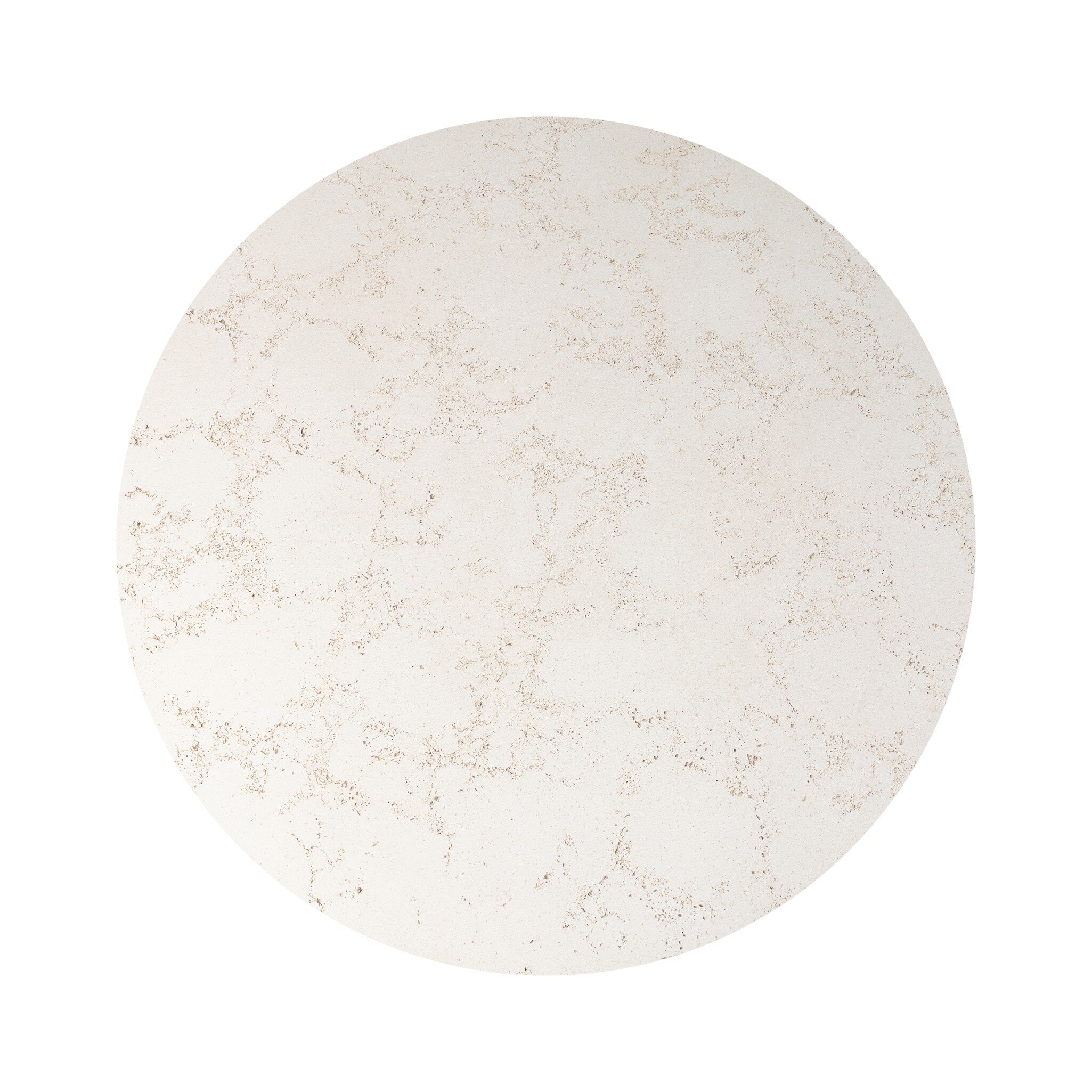 Four Hands Callisto Outdoor Coffee Table — Aged White Concrete