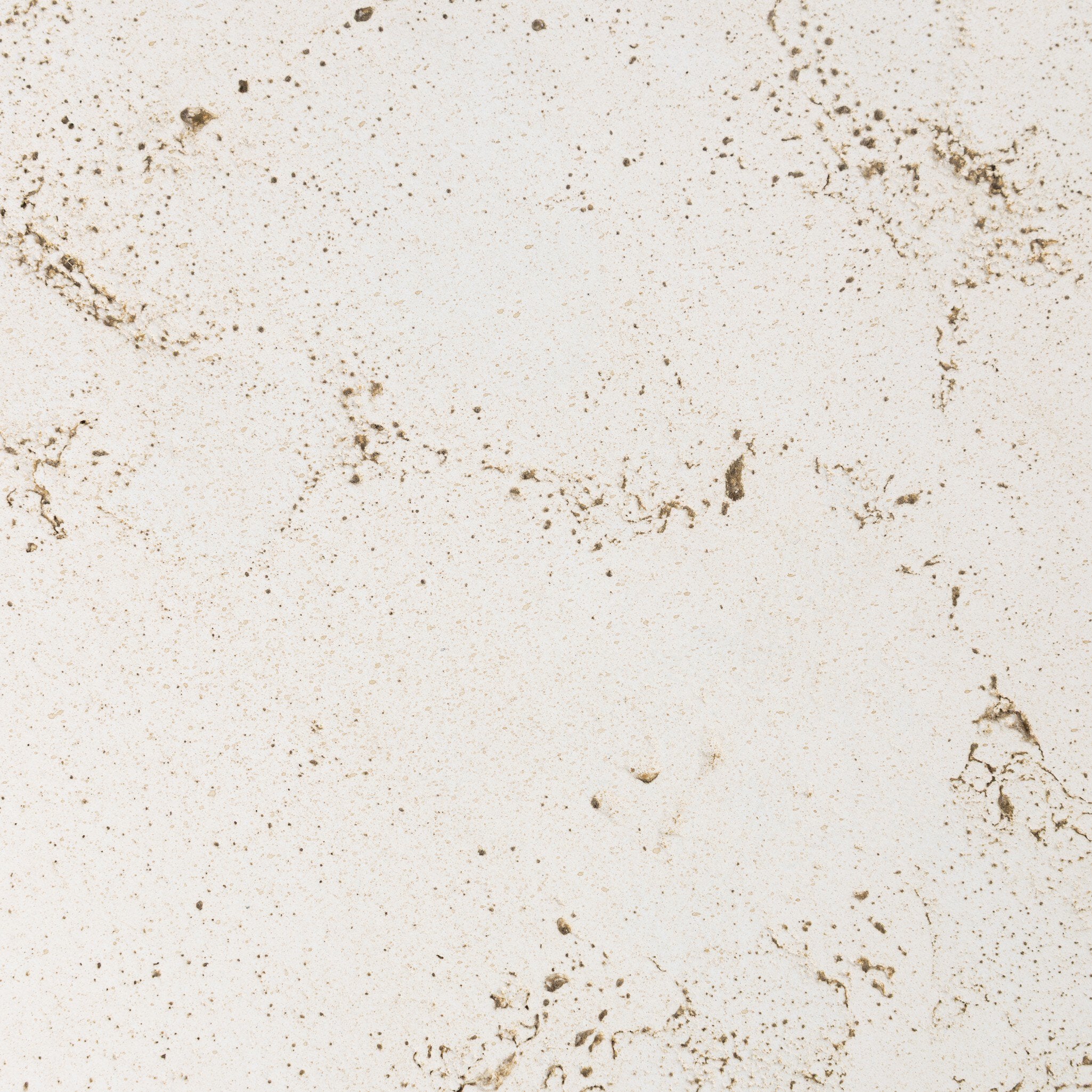 Four Hands Callisto Outdoor End Table — Aged White Concrete