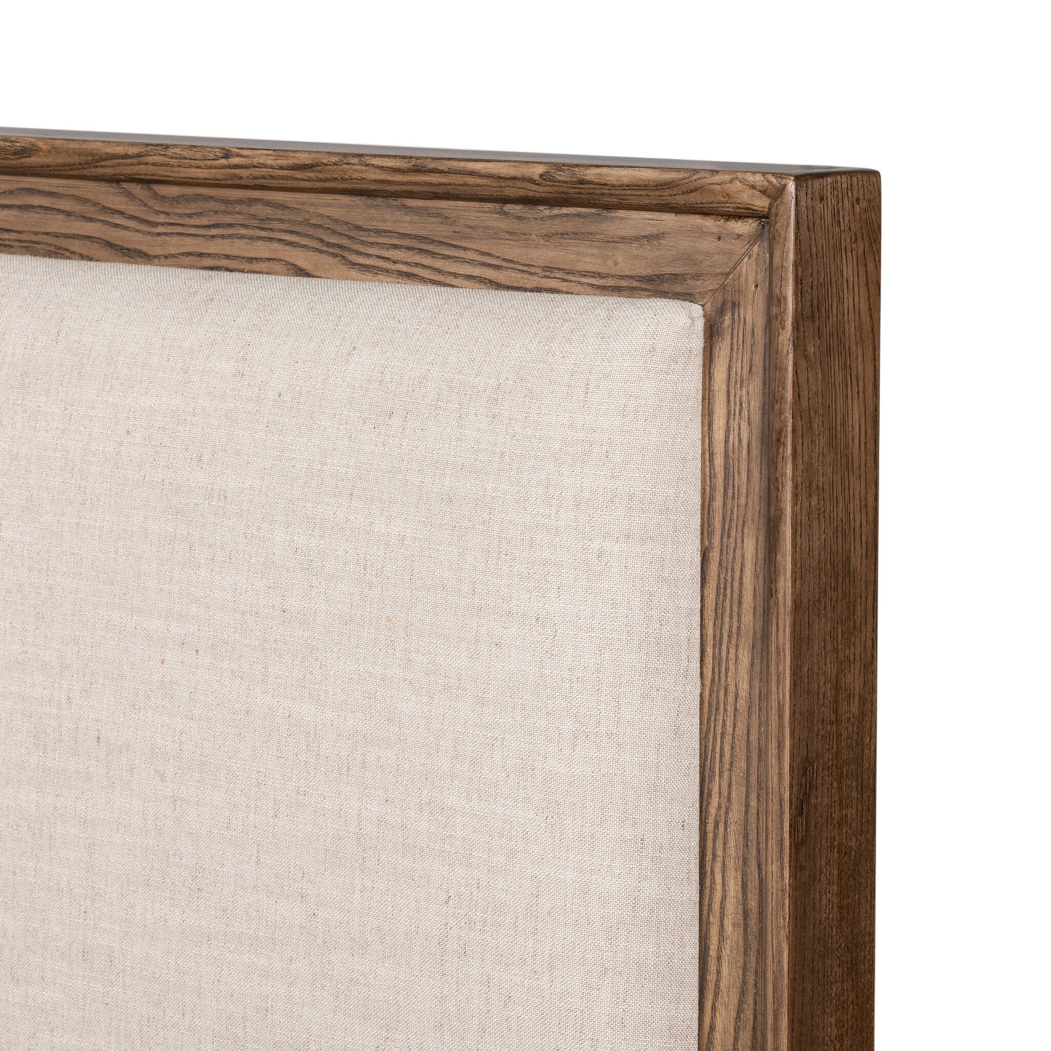 Four Hands Pearson Bed — Savoy Parchment-Amber Ash Solid-Queen