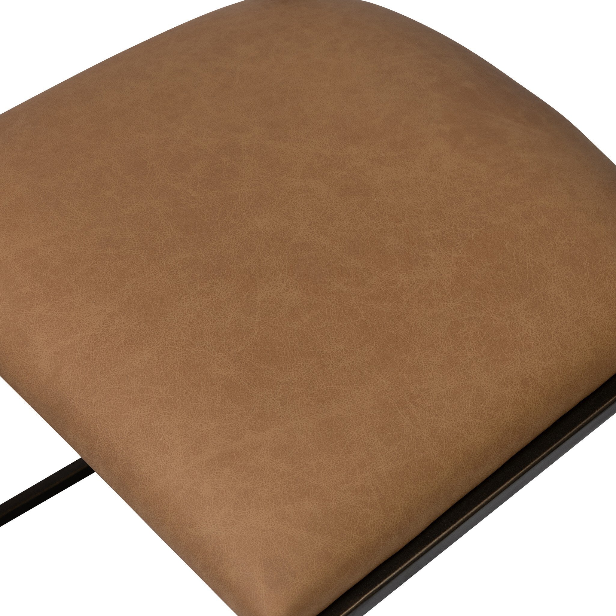 Four Hands Somerson Stool — Maestro Camel-Burnished Bronze-Aged Brass-Counter