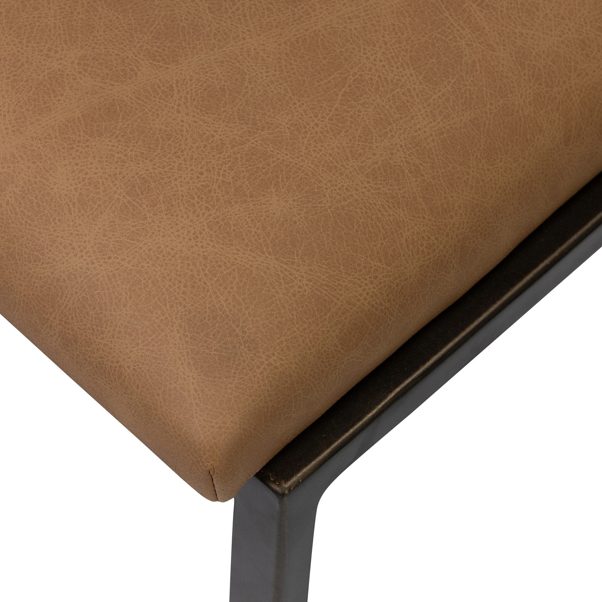 Four Hands Somerson Stool — Maestro Camel-Burnished Bronze-Aged Brass-Counter