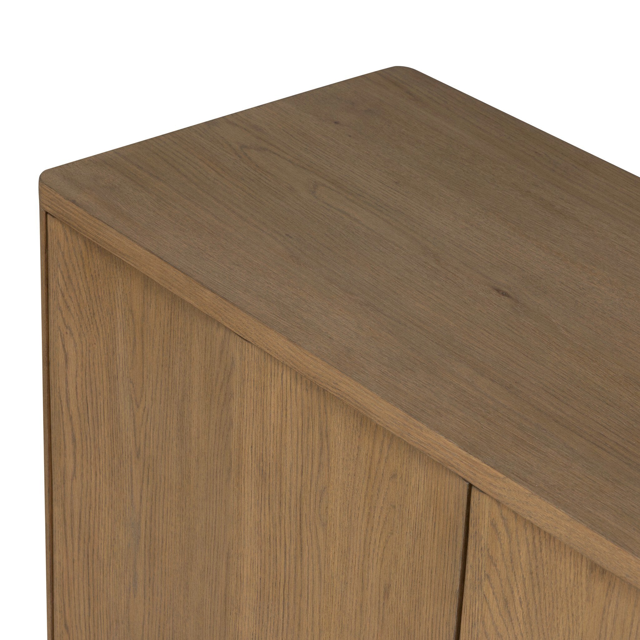Four Hands Brookhurst Media Console — Drifted Oak Veneer-Drifted Oak