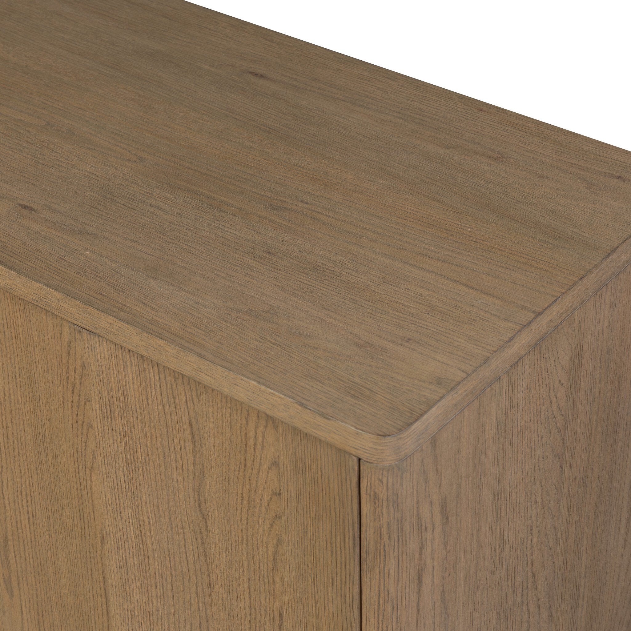 Four Hands Brookhurst Media Console — Drifted Oak Veneer-Drifted Oak