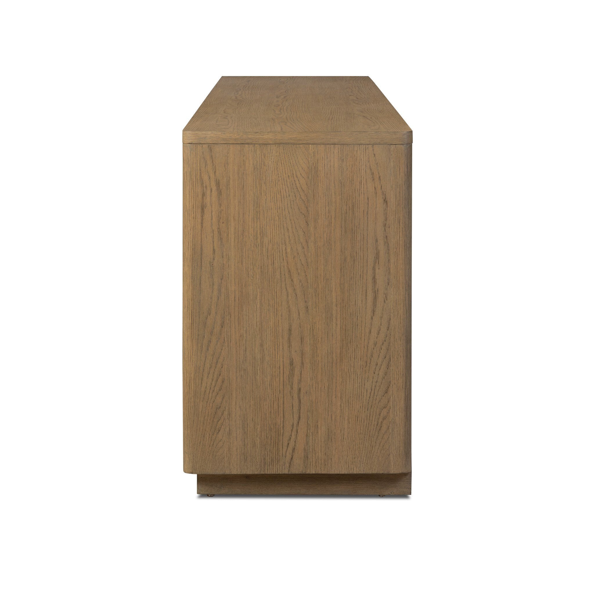 Four Hands Brookhurst Media Console — Drifted Oak Veneer-Drifted Oak