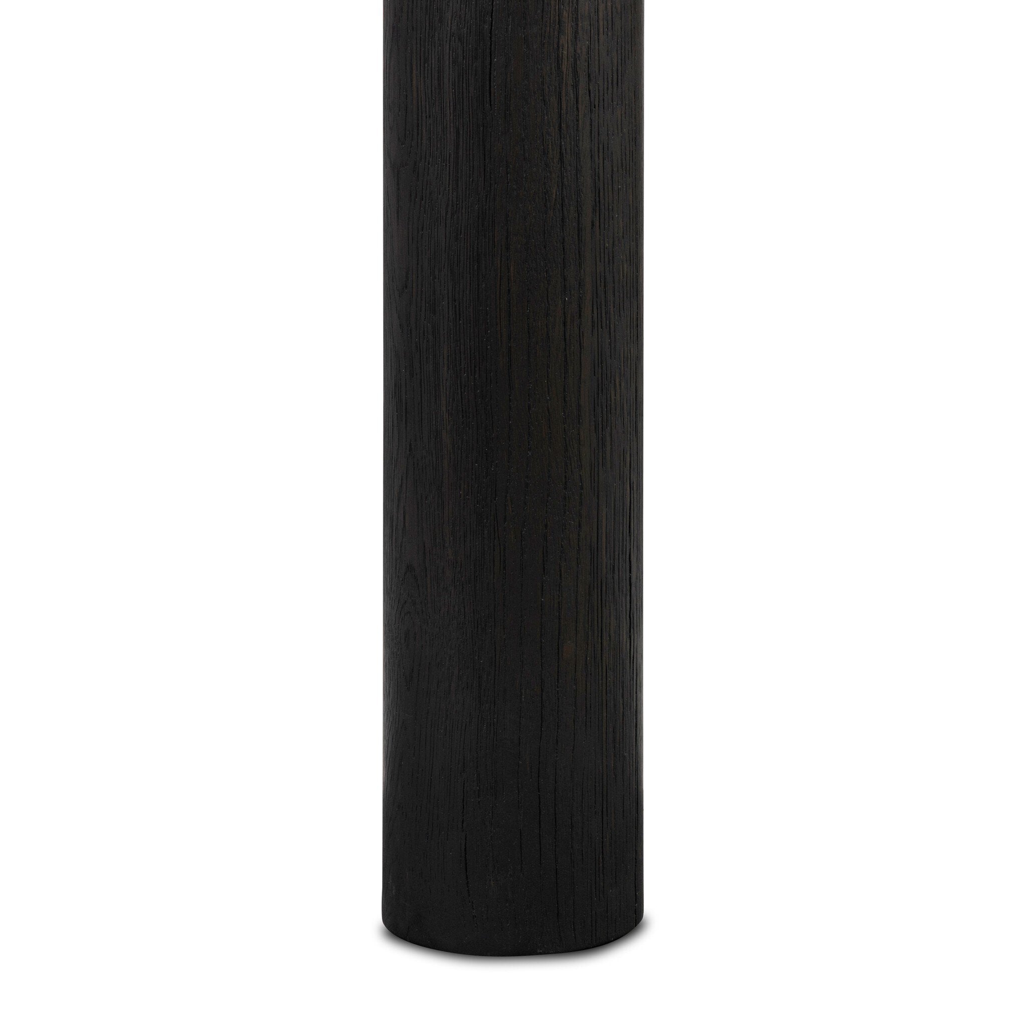 Four Hands Taylor Standing Desk — Worn Black Oak-Worn Black Oak Veneer