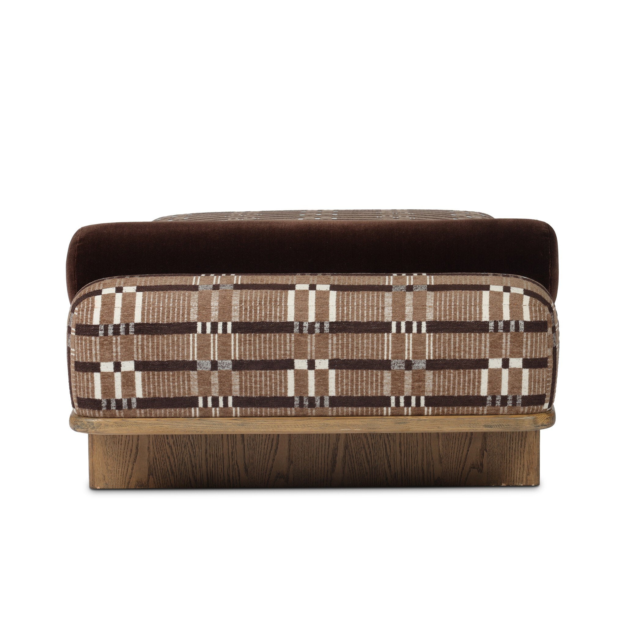 Four Hands Teia Chaise — Sandhill Cocoa-Distressed Sable-Monte Chocolate