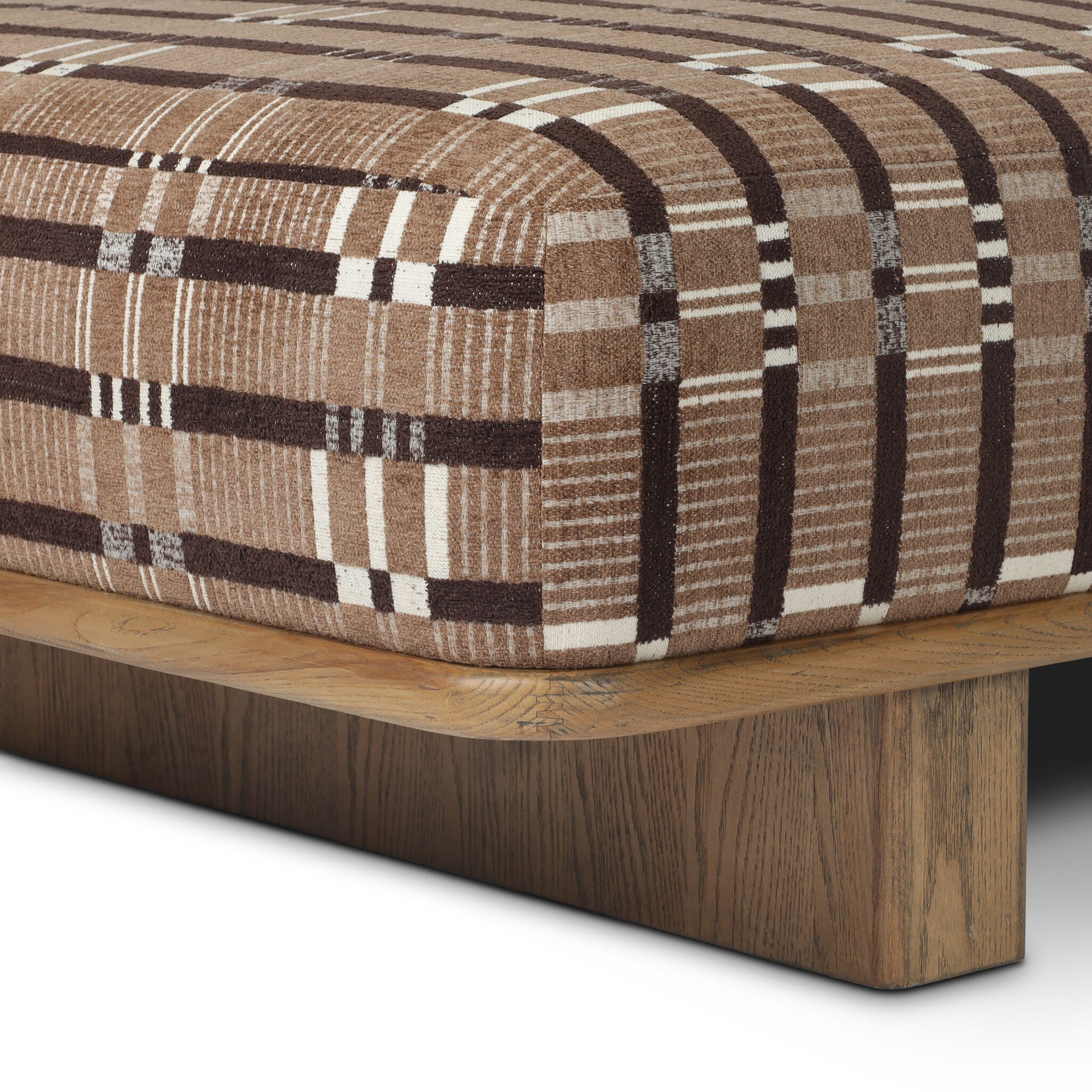 Four Hands Teia Chaise — Sandhill Cocoa-Distressed Sable-Monte Chocolate