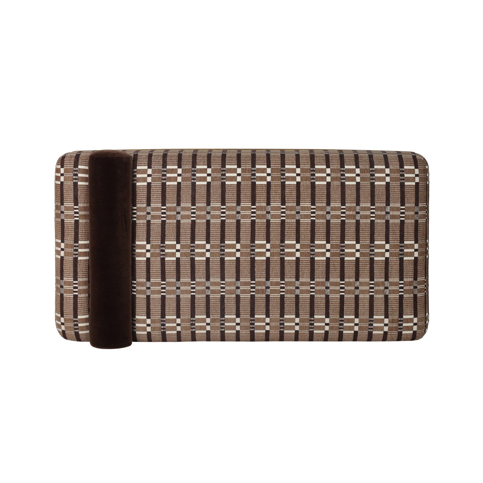 Four Hands Teia Chaise — Sandhill Cocoa-Distressed Sable-Monte Chocolate