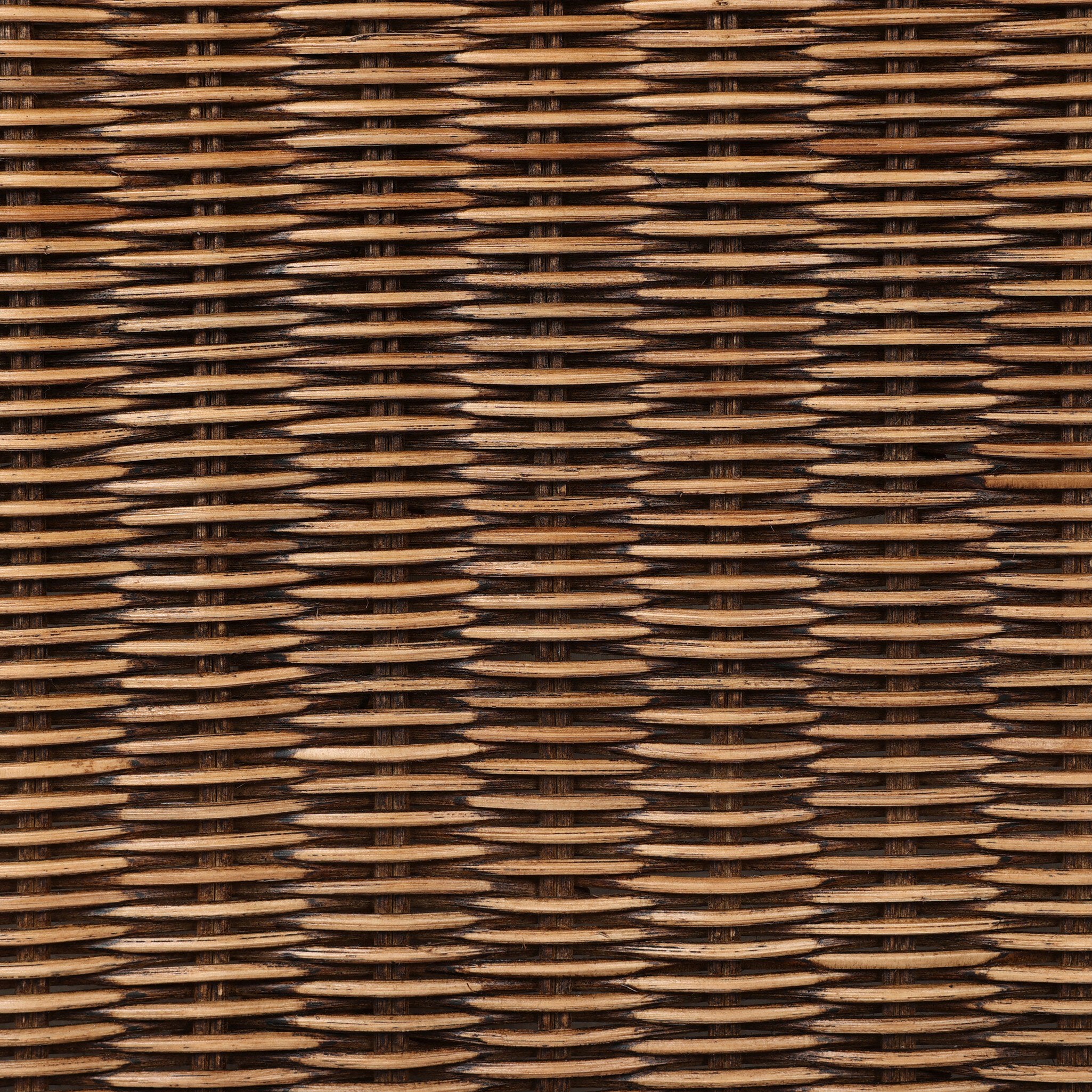 Four Hands Rowina Trunk — Natural Brown Rattan