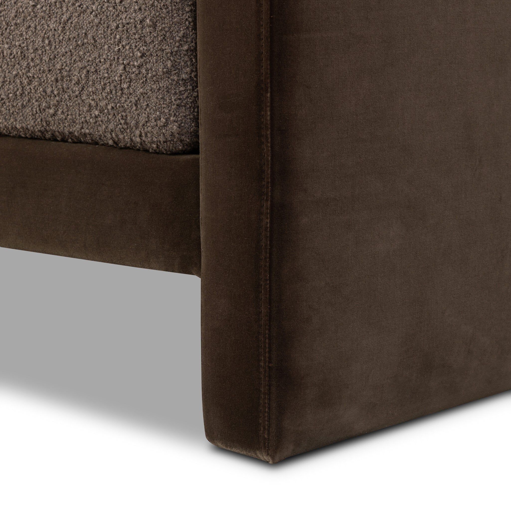 Four Hands Ursula Chaise — Surrey Mink-Knoll Clay