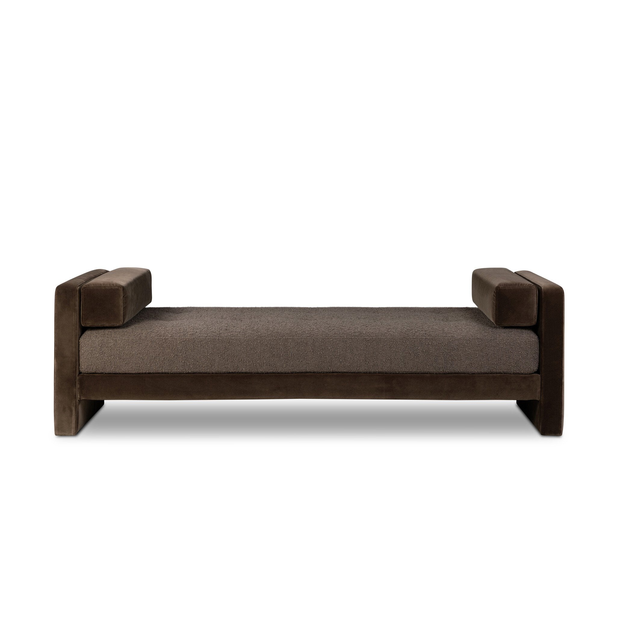 Four Hands Ursula Chaise — Surrey Mink-Knoll Clay