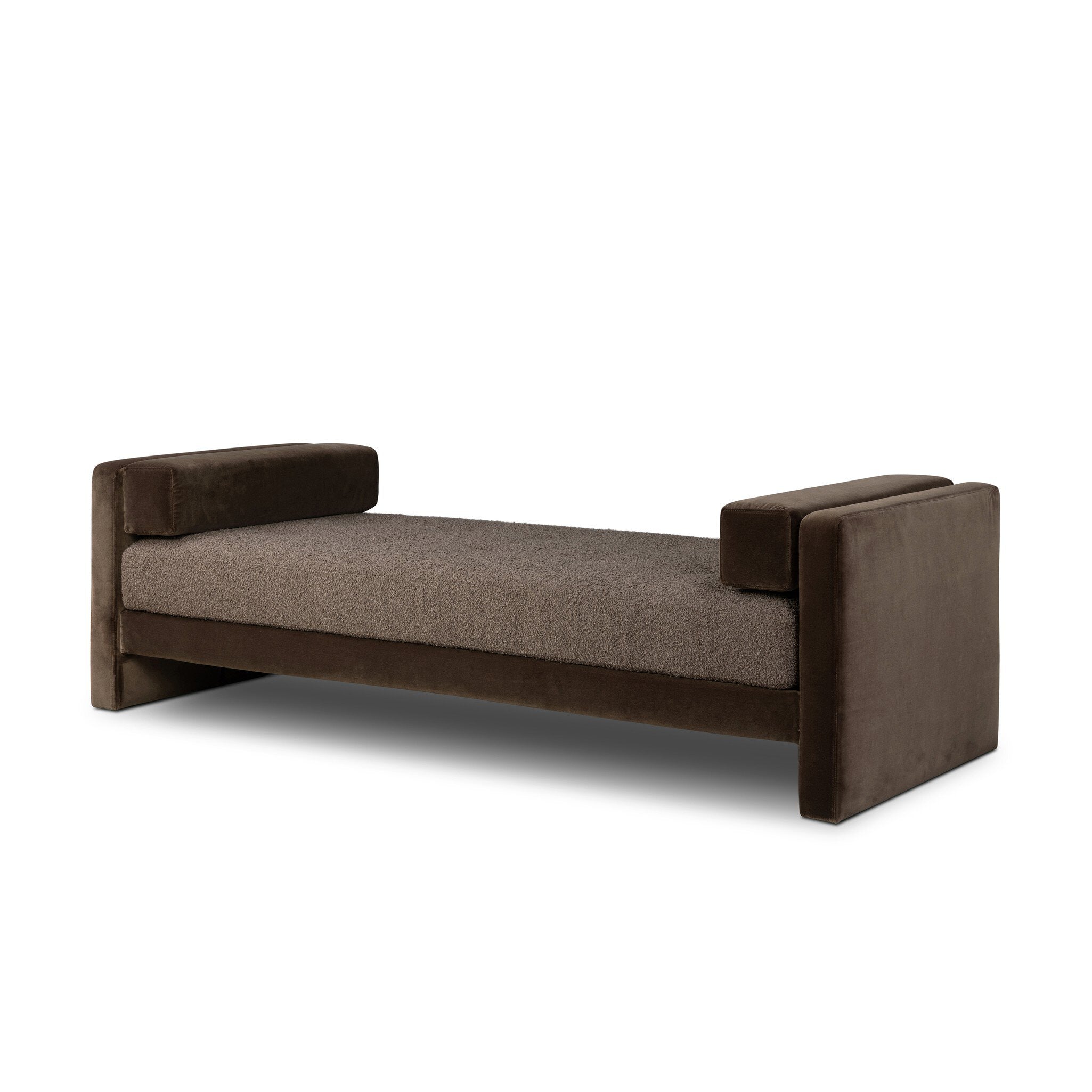 Four Hands Ursula Chaise — Surrey Mink-Knoll Clay