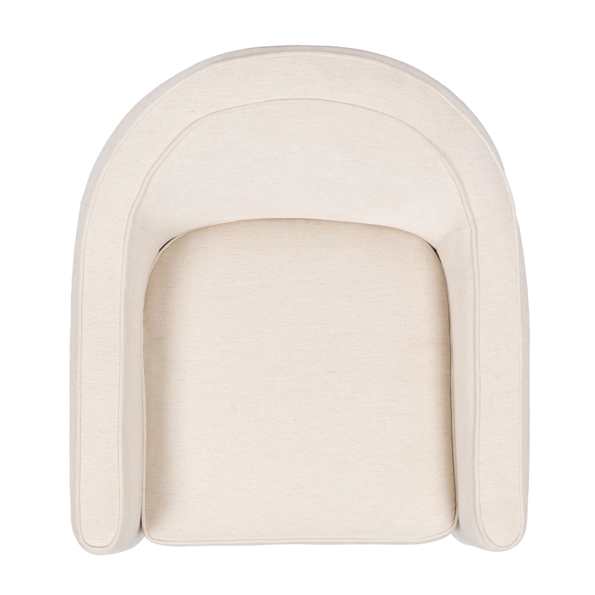 Four Hands Chella Swivel Chair — Laughlin Bone-Fawn Ash