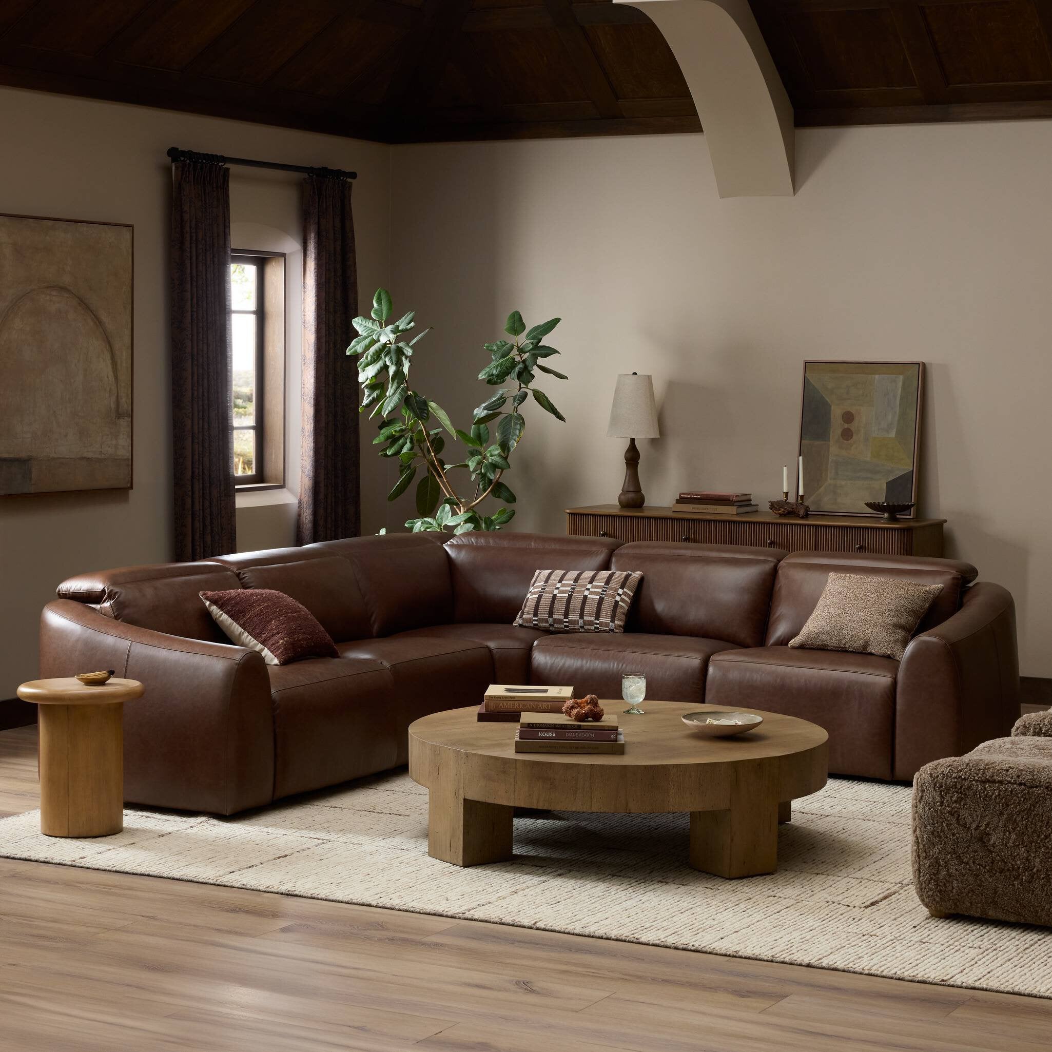 Four Hands Alondra Power Recliner 5-Piece Sectional — Sonoma Coco