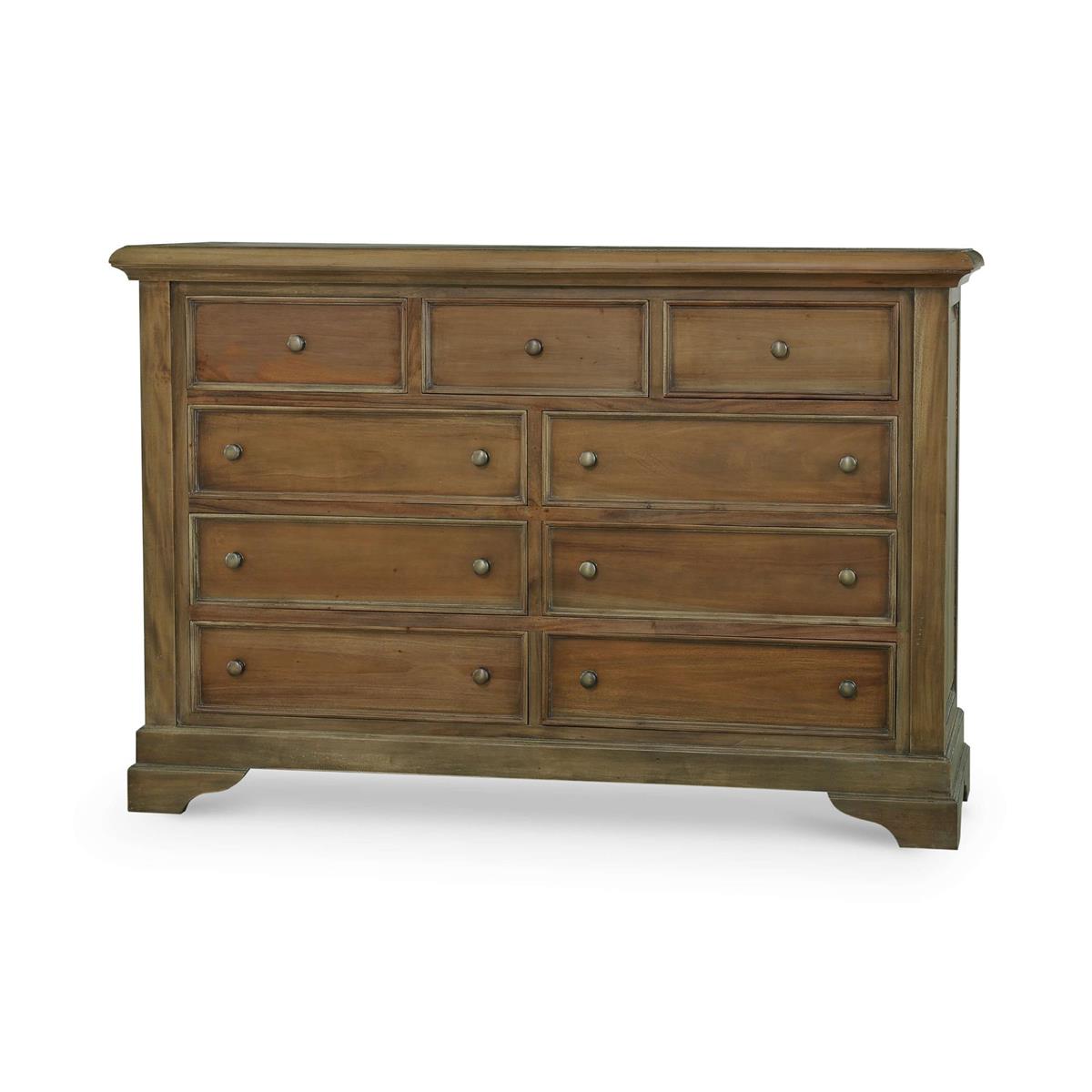 Bramble Huntley 9 Drawer Dresser — Straw Wash