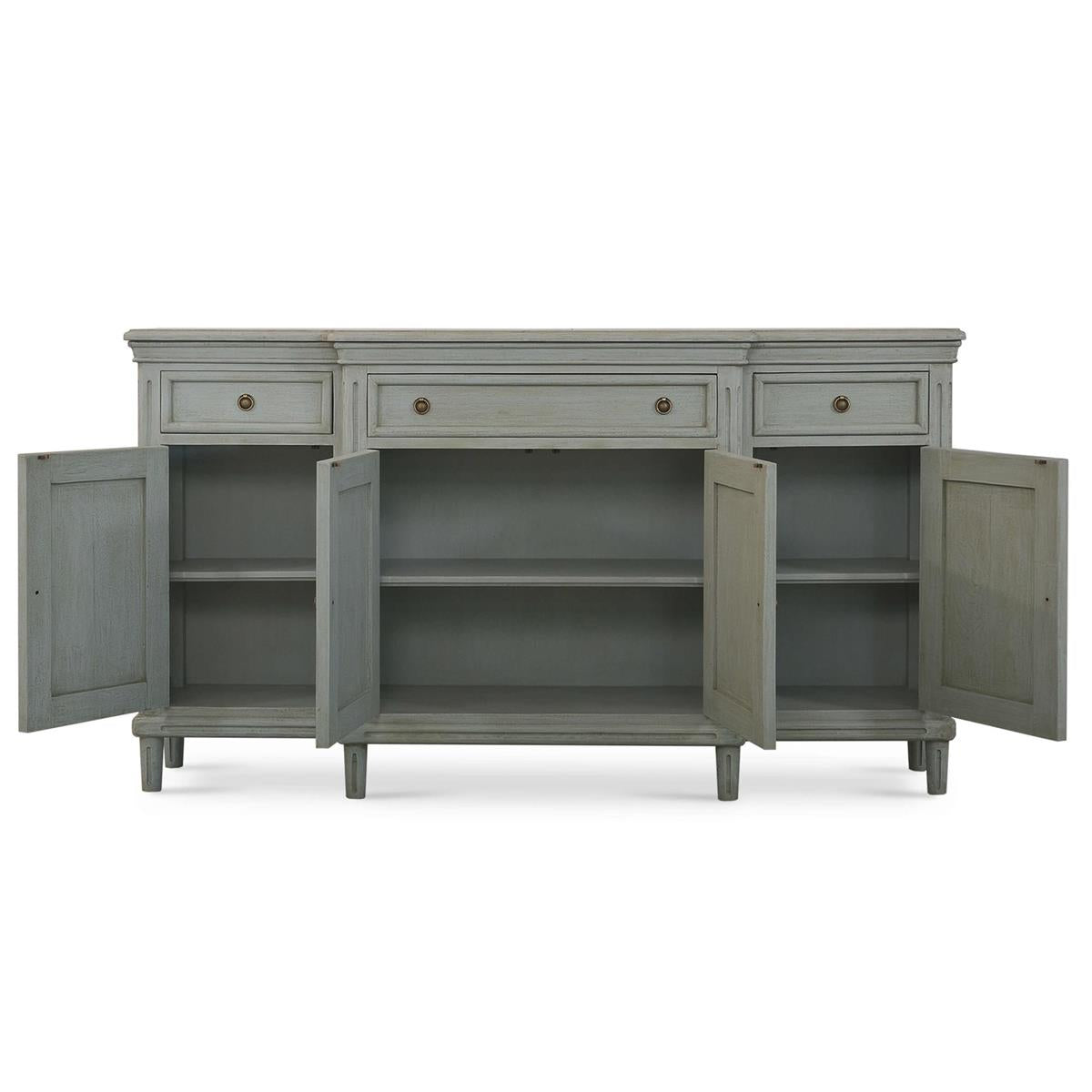 Bramble Hayward Media Cabinet — Grey Charleston