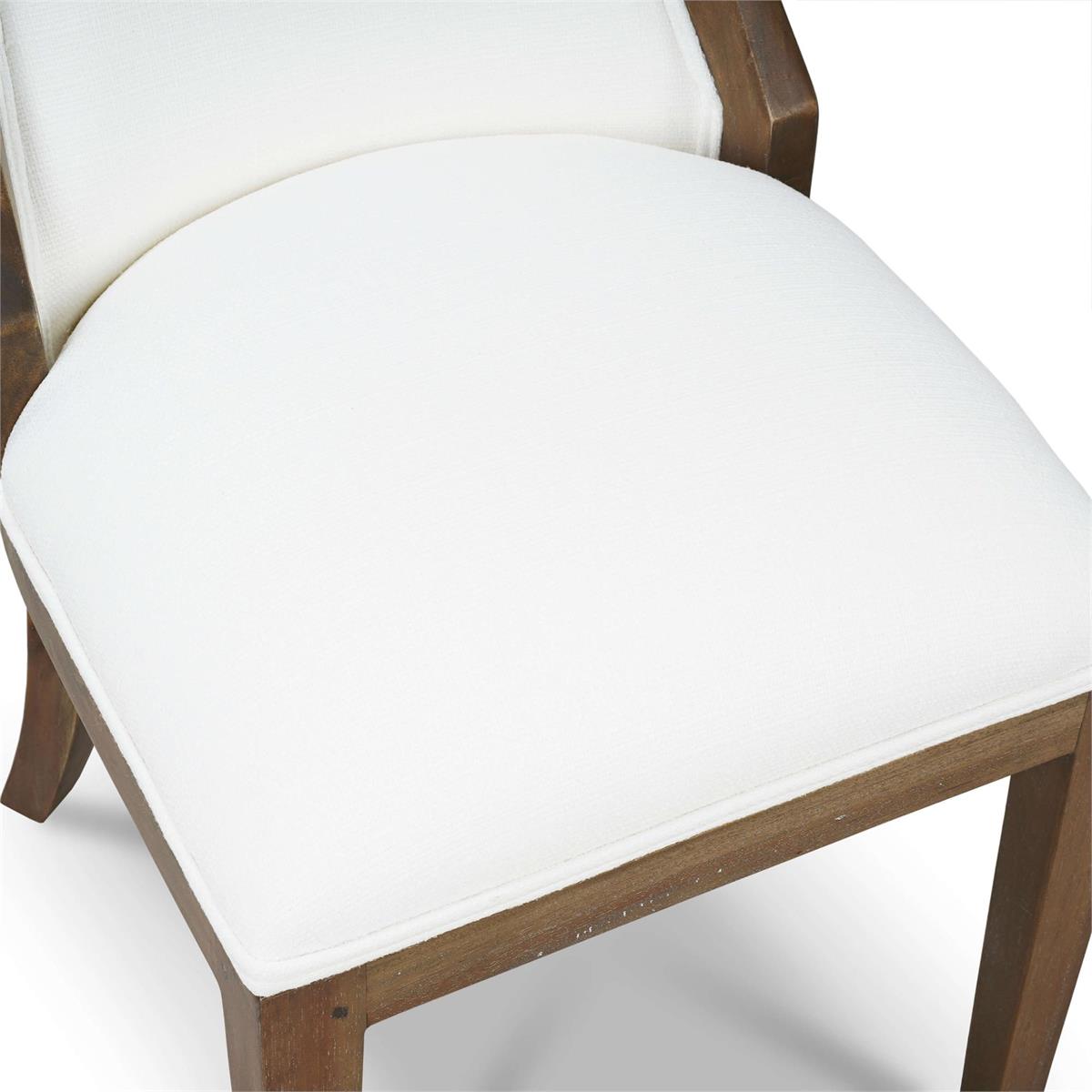 Bramble Monarch Dining Chair — Straw Wash / Arctic