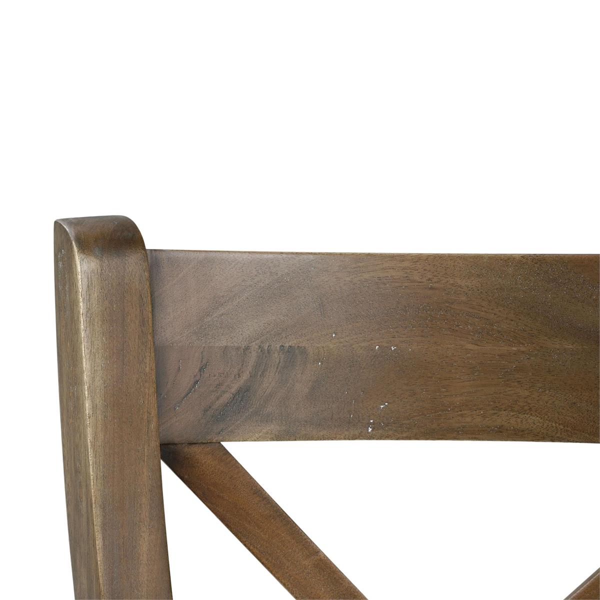 Bramble Summerset Chair w/ Wood Seat — Straw Wash